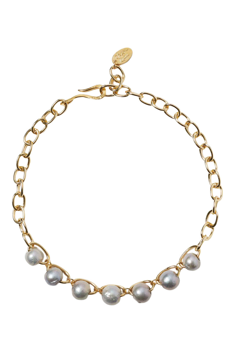 Chan Luu Grey Pearl Necklace