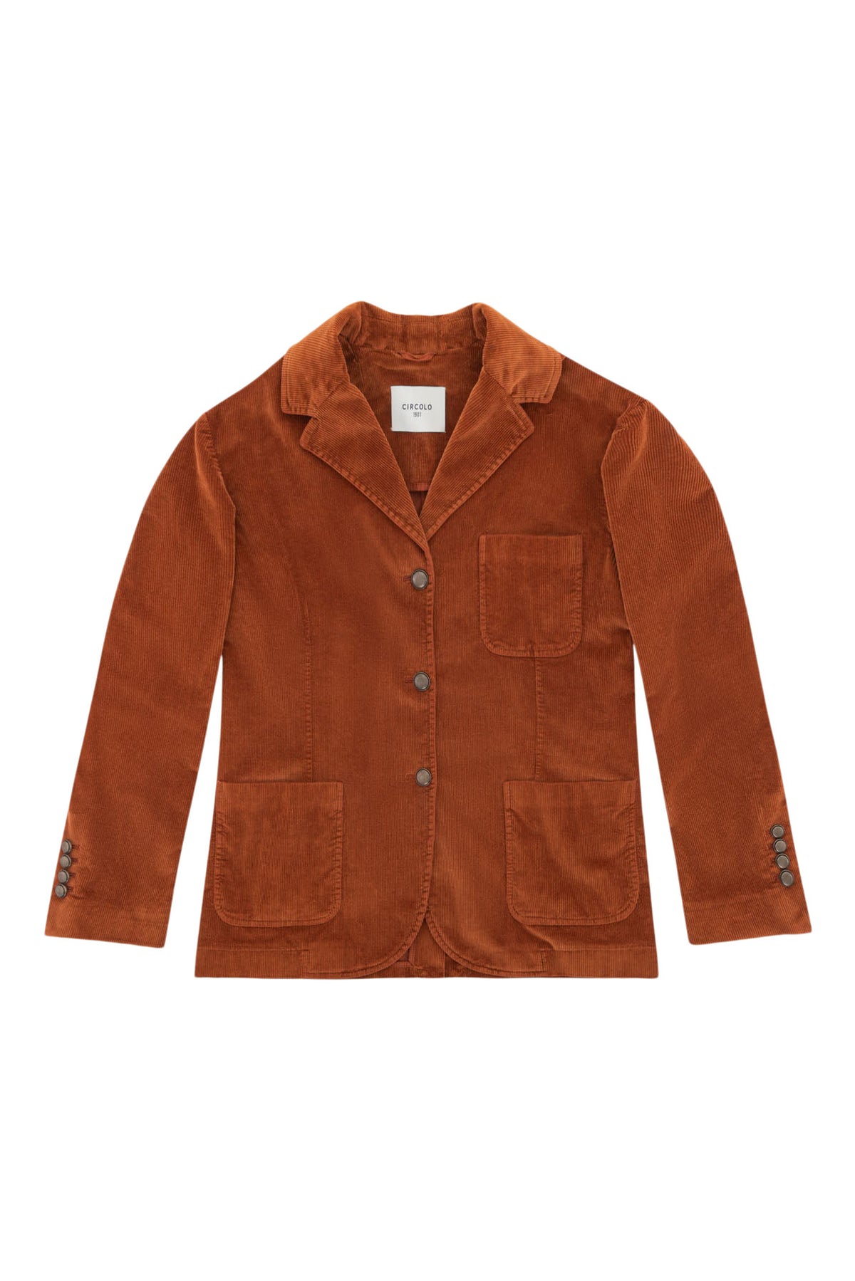 Circolo 1901 3 Button Jacket in Cinnamon