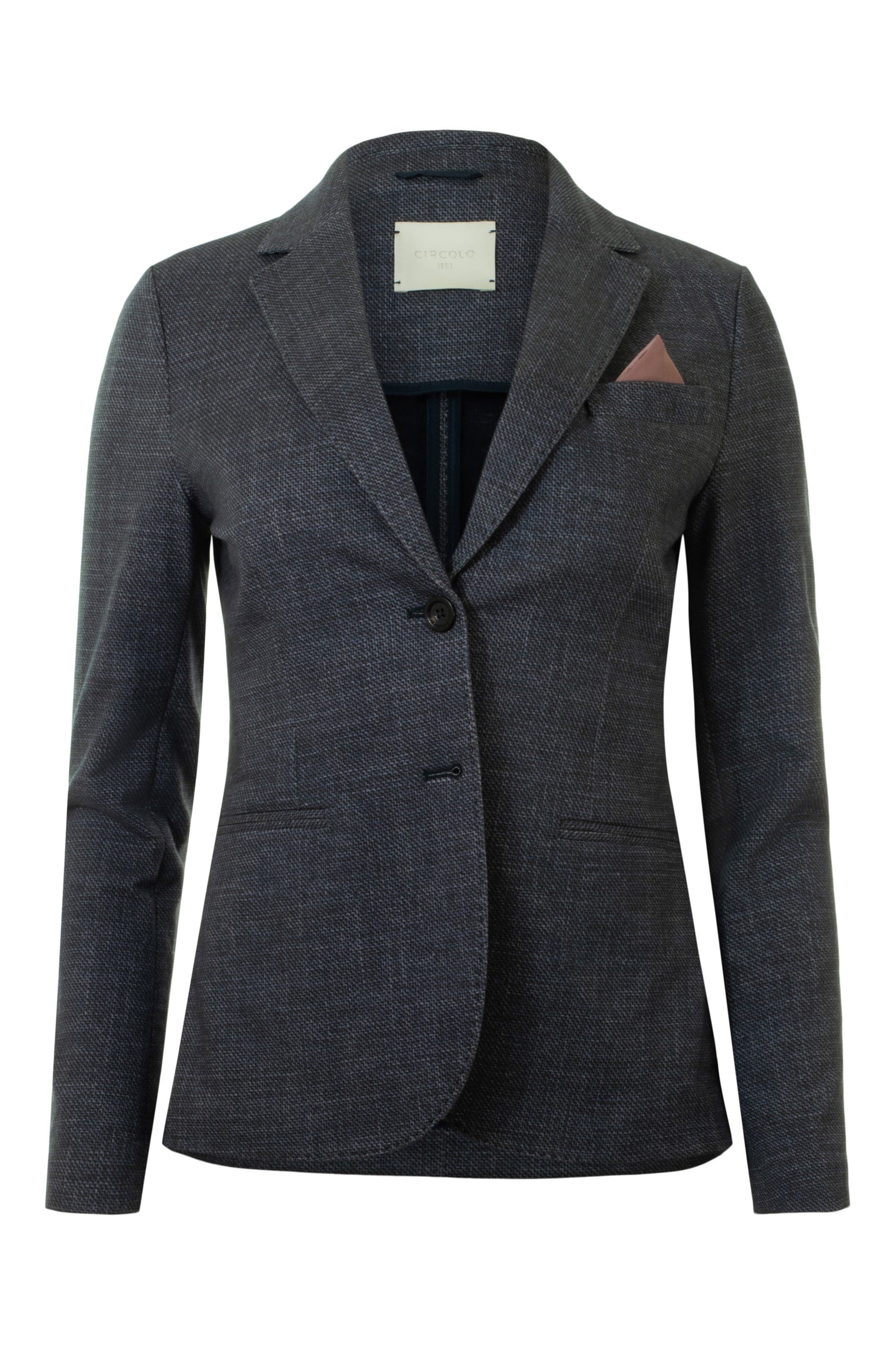 Circolo 1901 Fleece Print Slim Fit Jacket