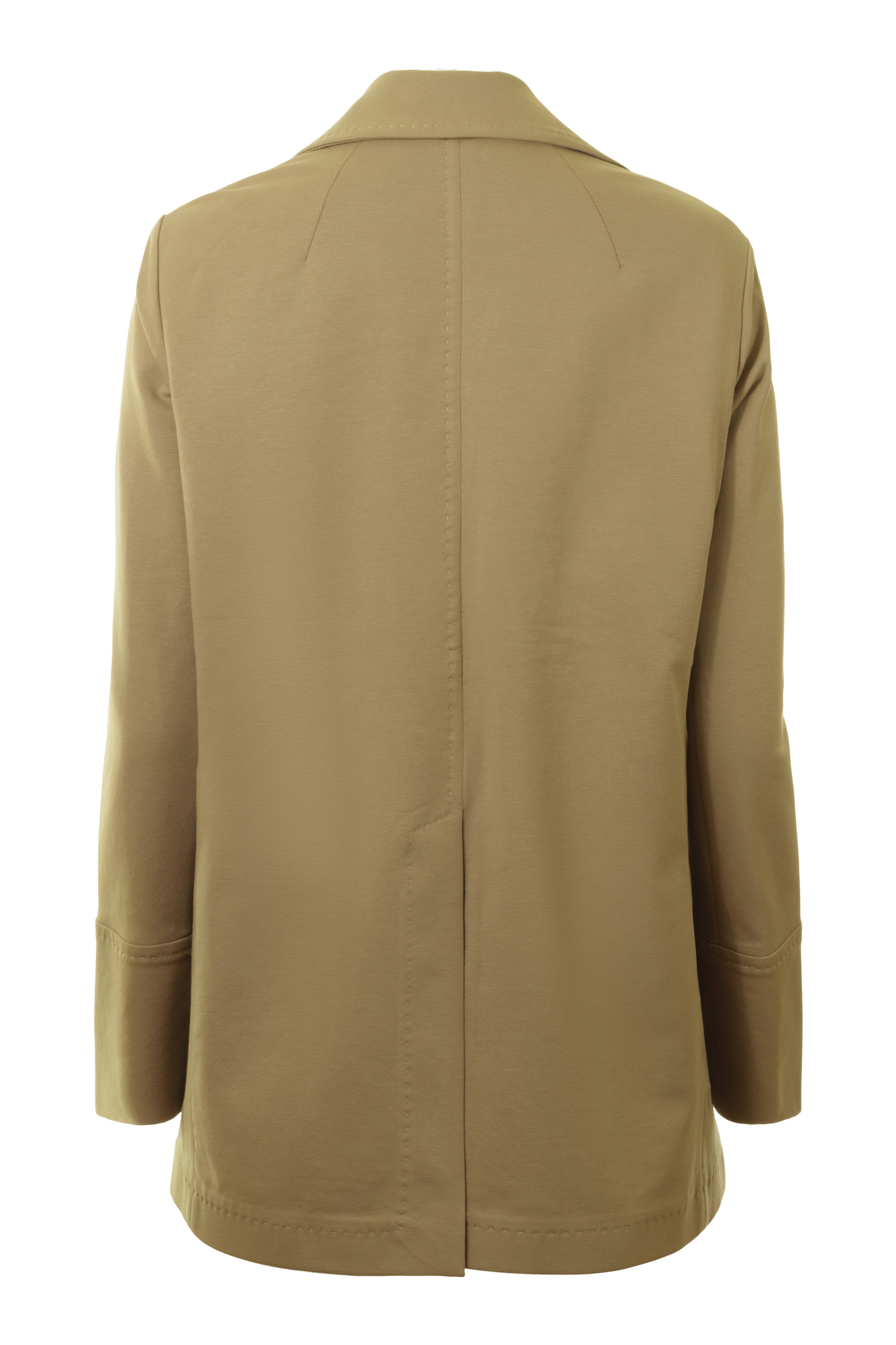 Circolo 1901 Cotton Fleece Peacoat in Guyana