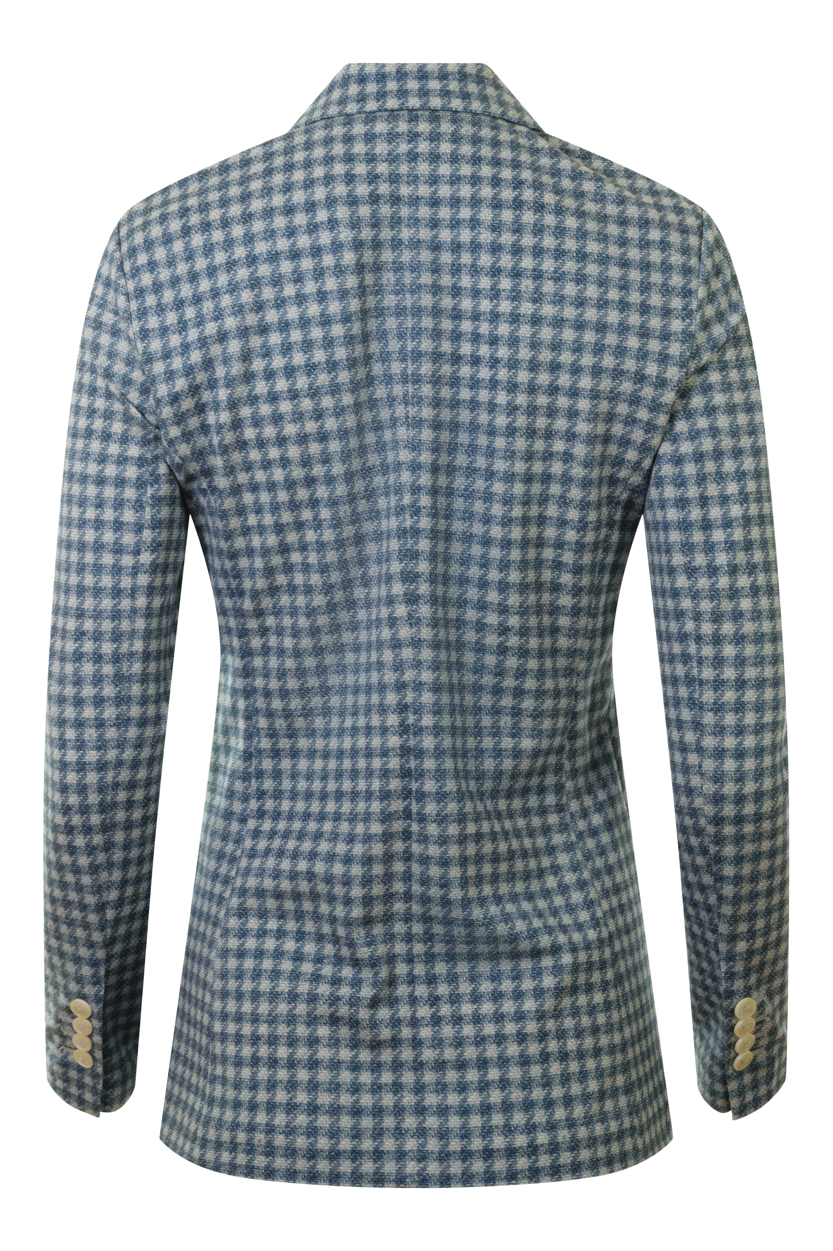Circolo 1901 Checkered Slim Jacket in Navy