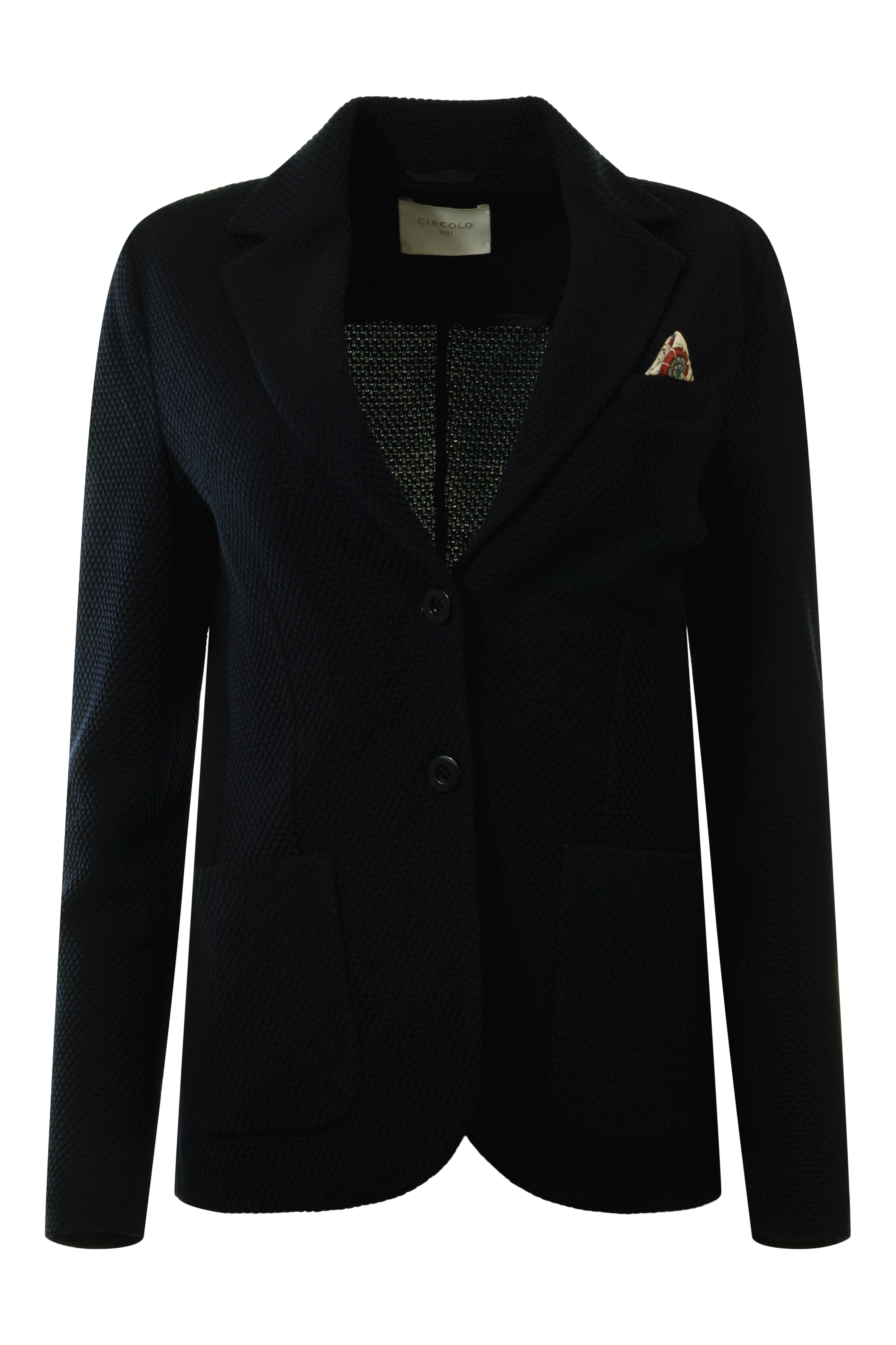 Circolo 1901 Nido D'Ape Honeycomb Slim Fit Jacket