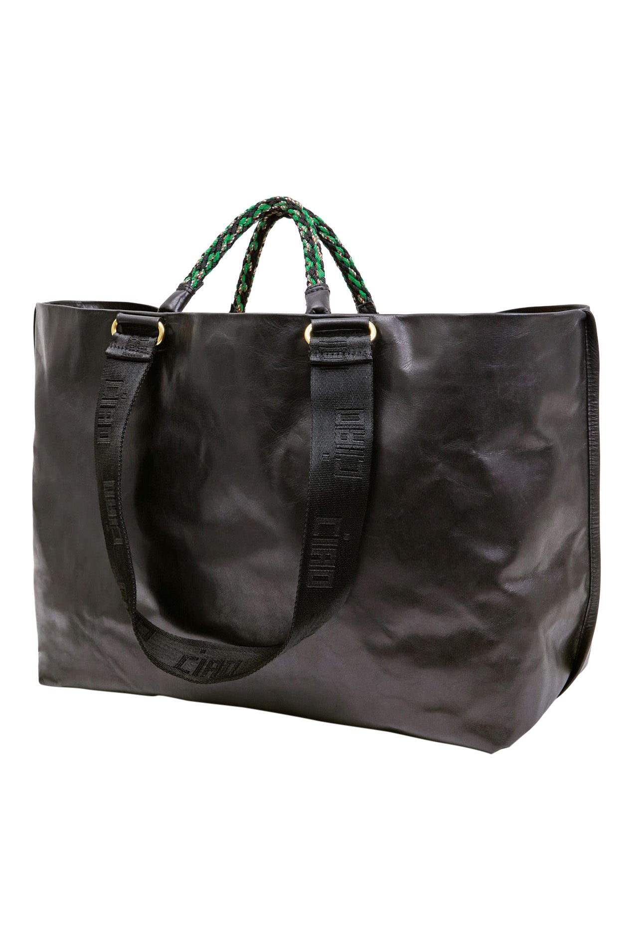 Clare V. Grande Bateau Tote
 in Black New Look