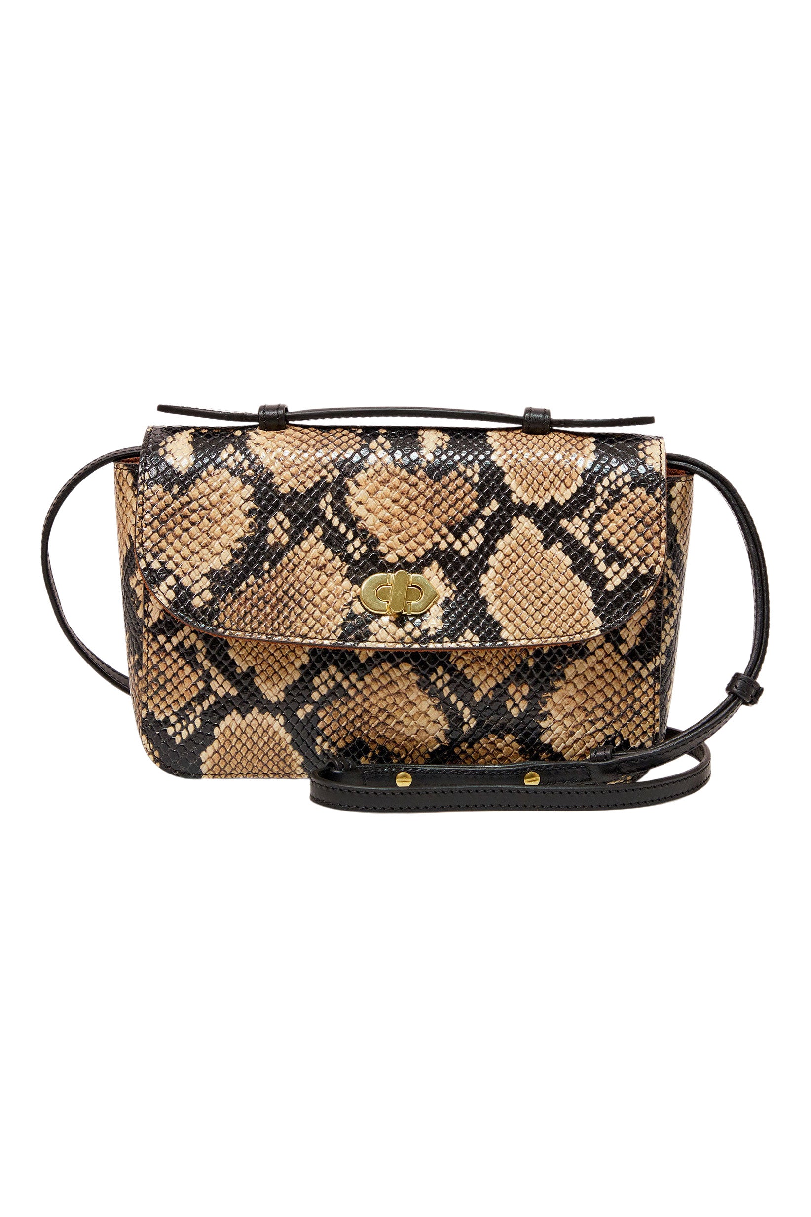 Clare V. Kathryn in Tan Desert Snake