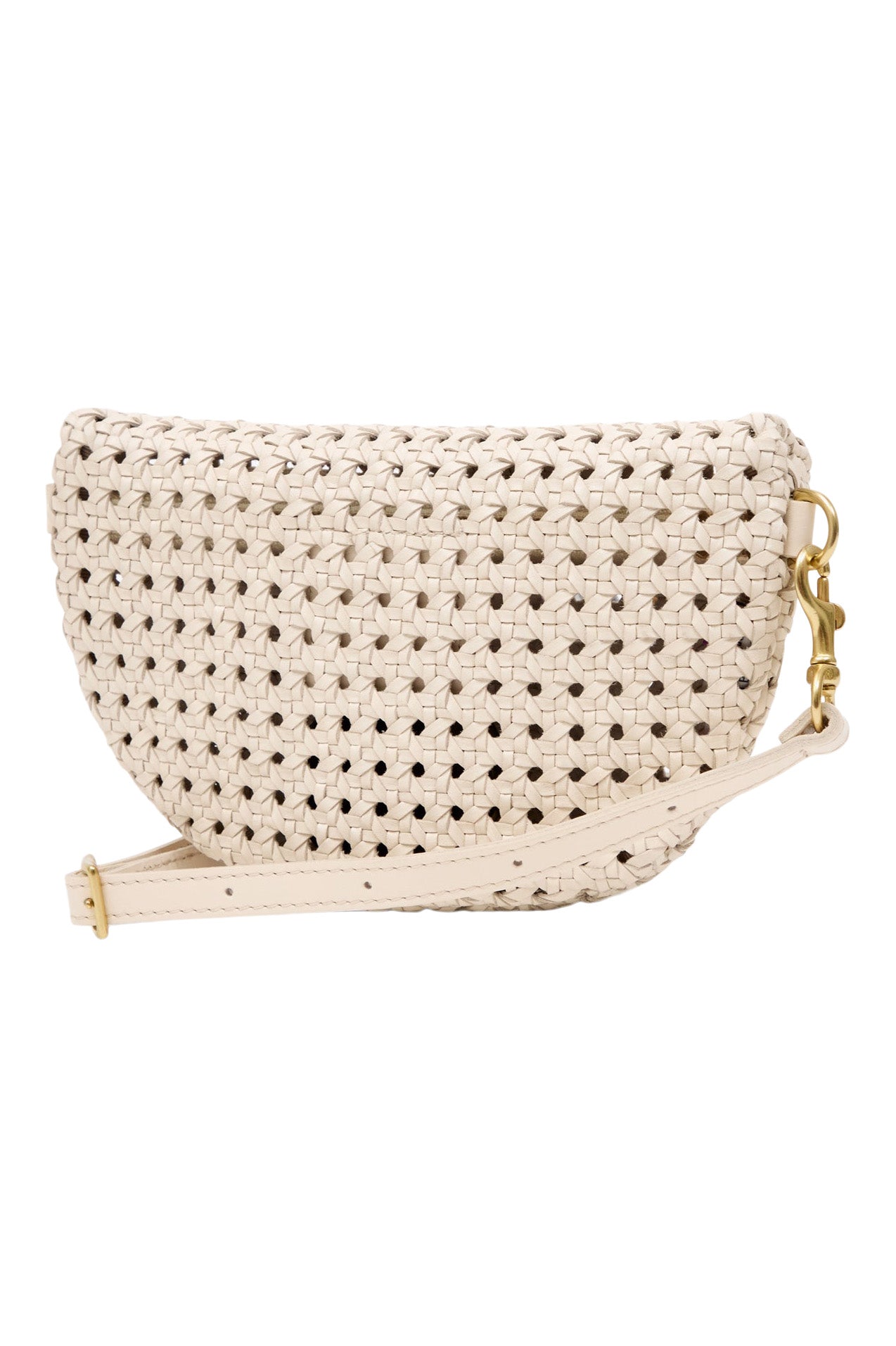 Clare V. Petit Fanny in Cream Rattan