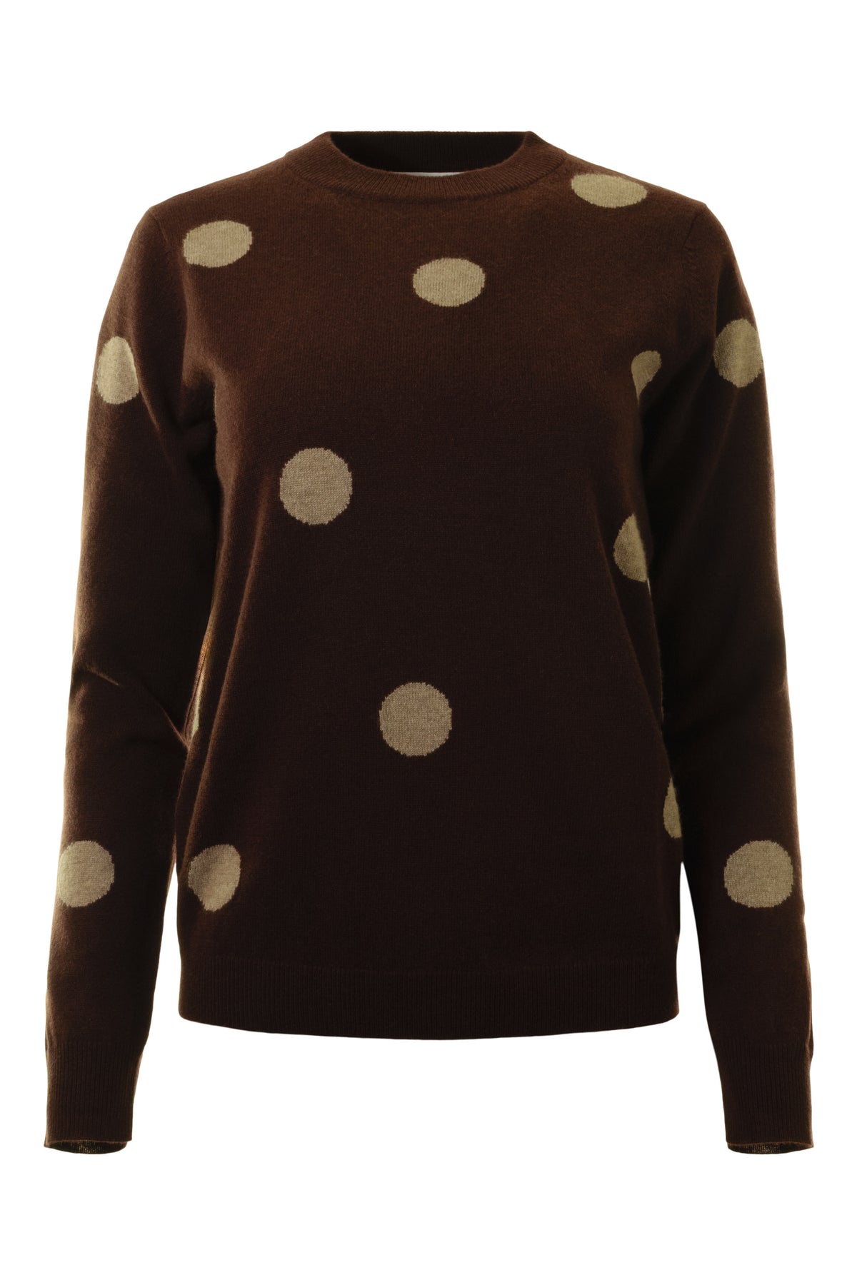 Cocoa Cashmere Fable Polka Dot Sweater