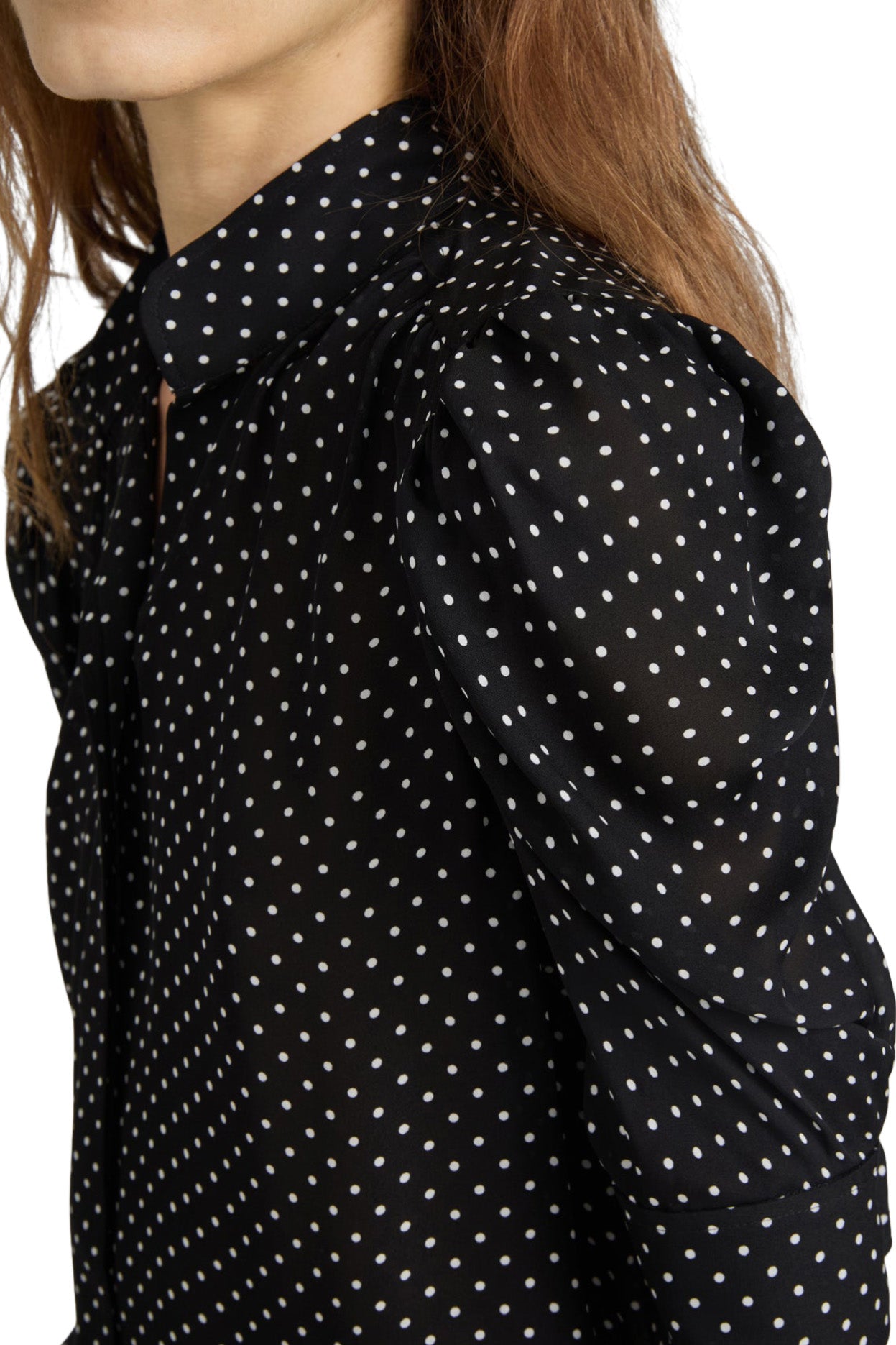Frame Denim Gillian Top in Black Multi