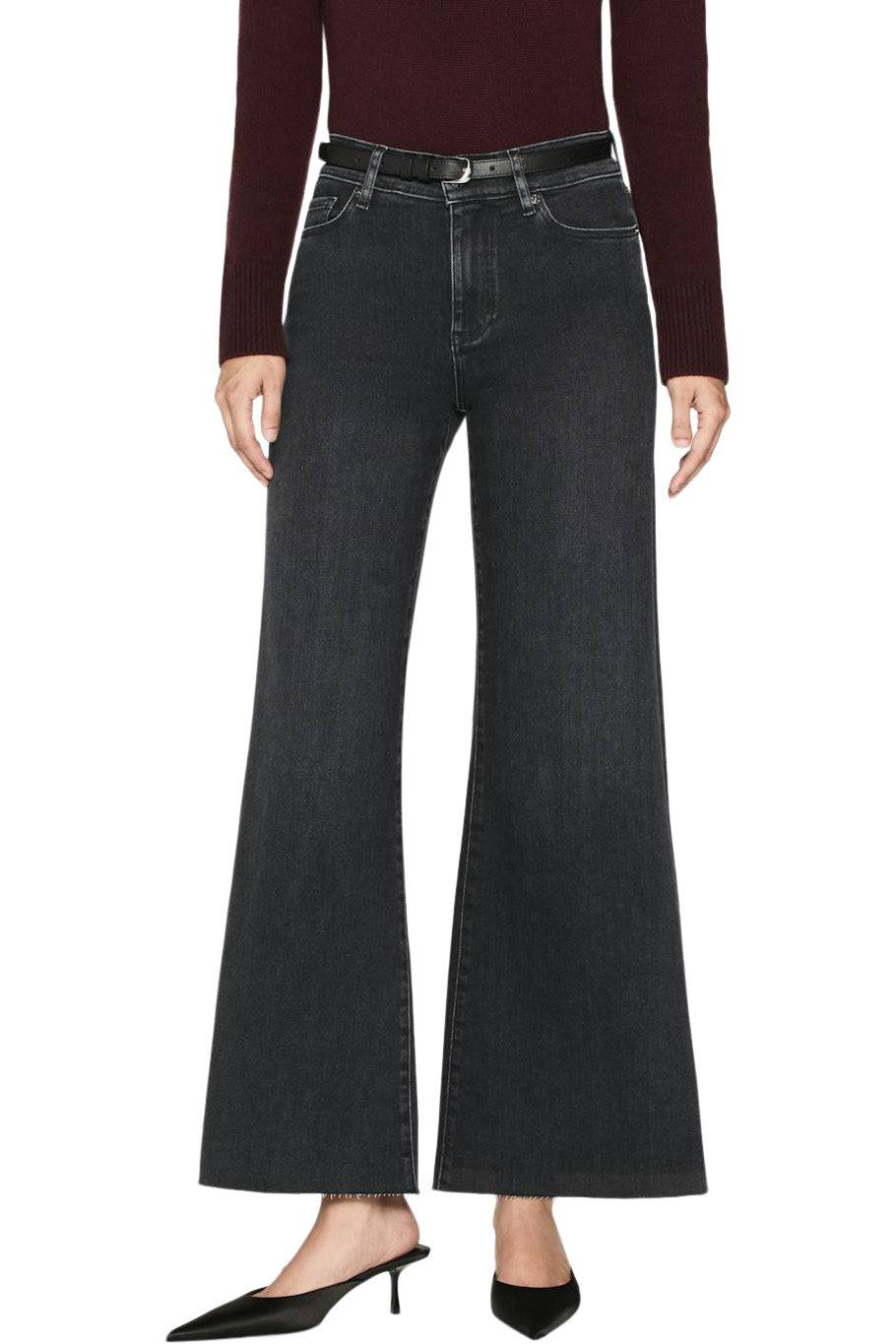 Frame Denim Le Palazzo Crop
 in Radio Raw After