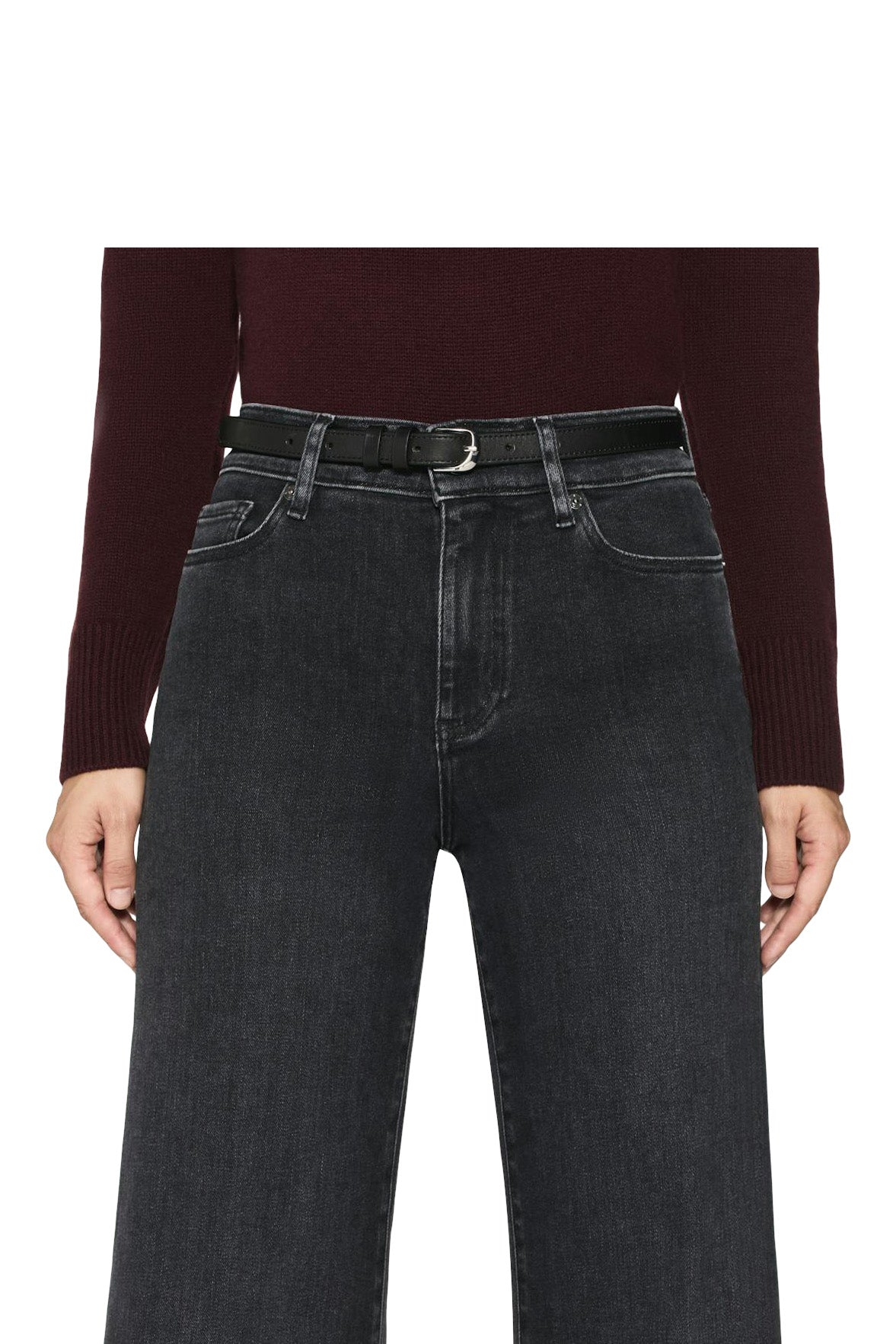 Frame Denim Le Palazzo Crop
 in Radio Raw After