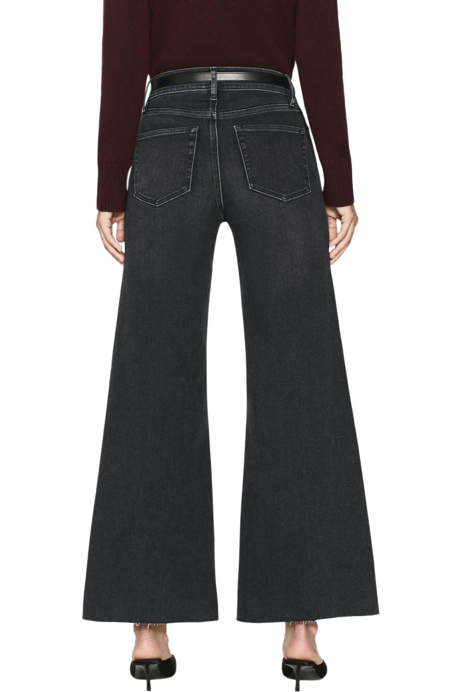 Frame Denim Le Palazzo Crop
 in Radio Raw After