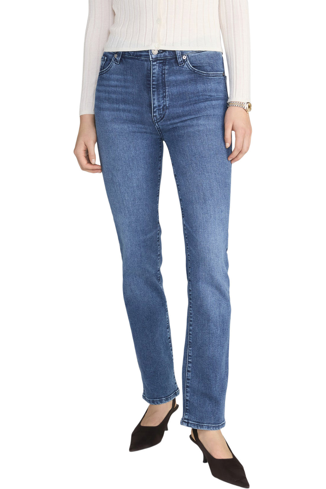 Frame Denim Le Sleek Straight in Ease
