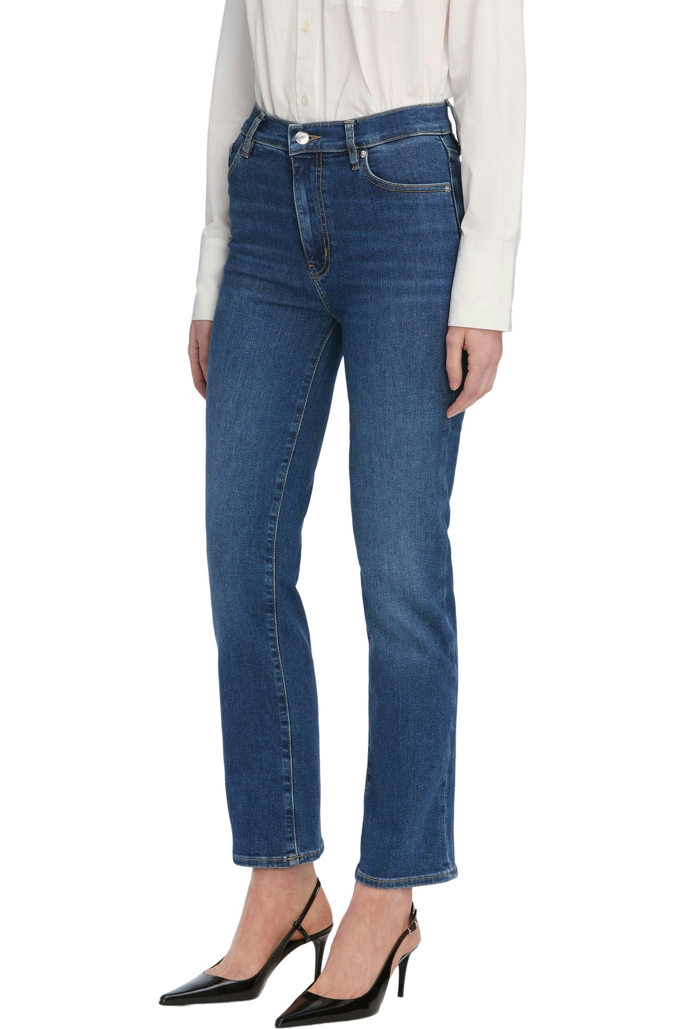 Frame Denim Le Sleek Straight in Femma
