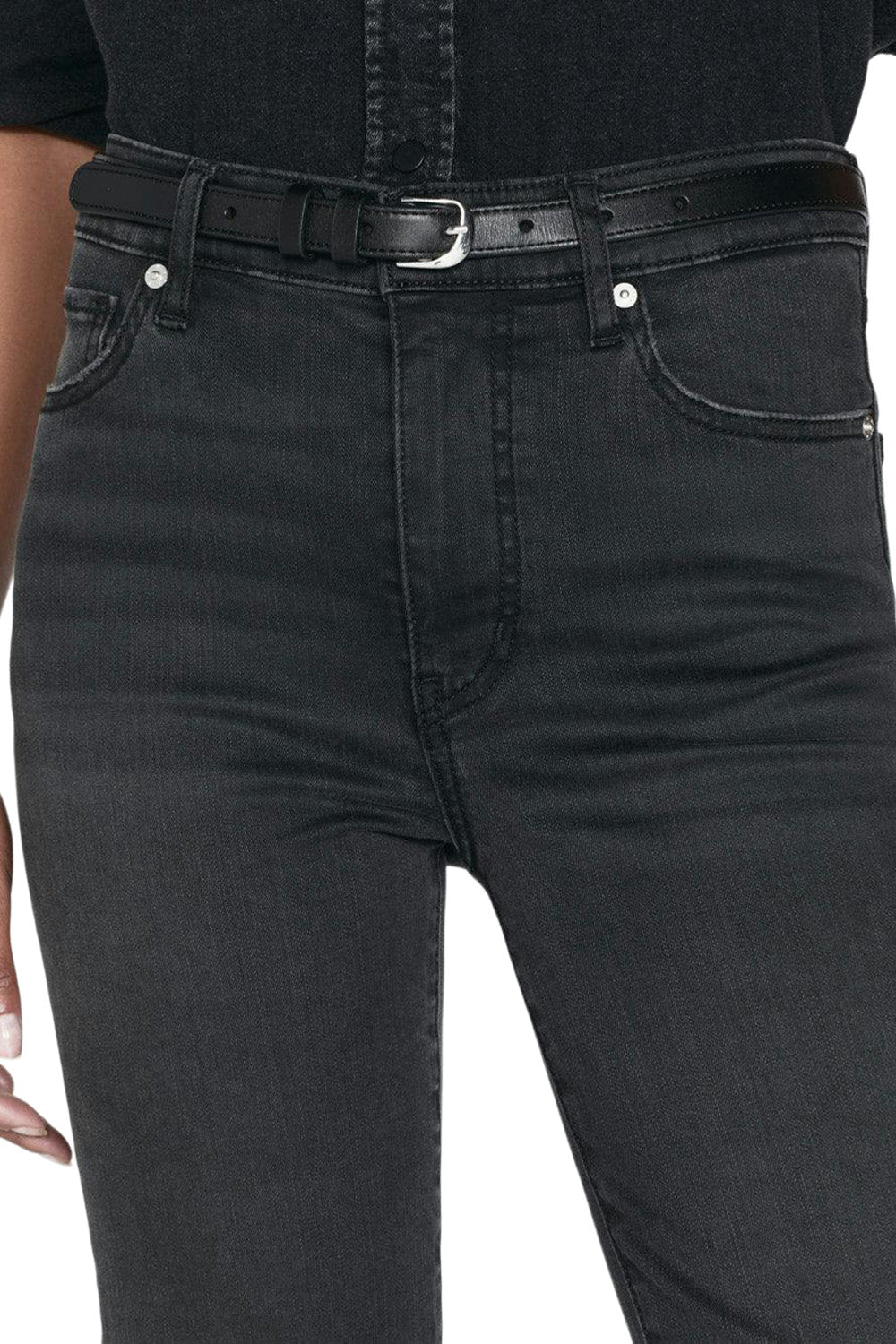 Frame Denim Le Sleek Straight in Kerry