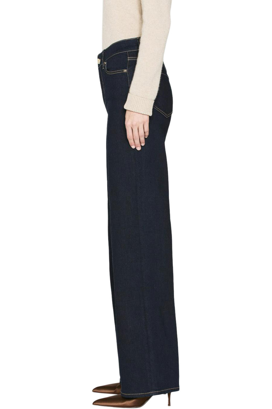 Frame Denim Le Slim Palazzo in Stargirl