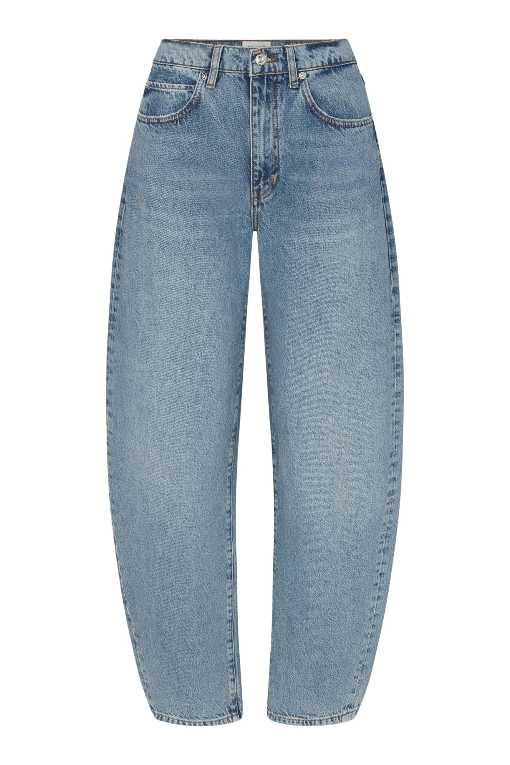 Frame Denim Low Slung Barrel
 in Dollhouse