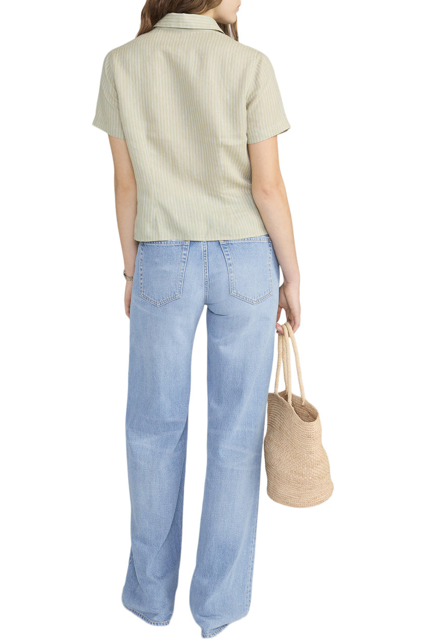 Frame Denim Off Duty Stroll in Frey