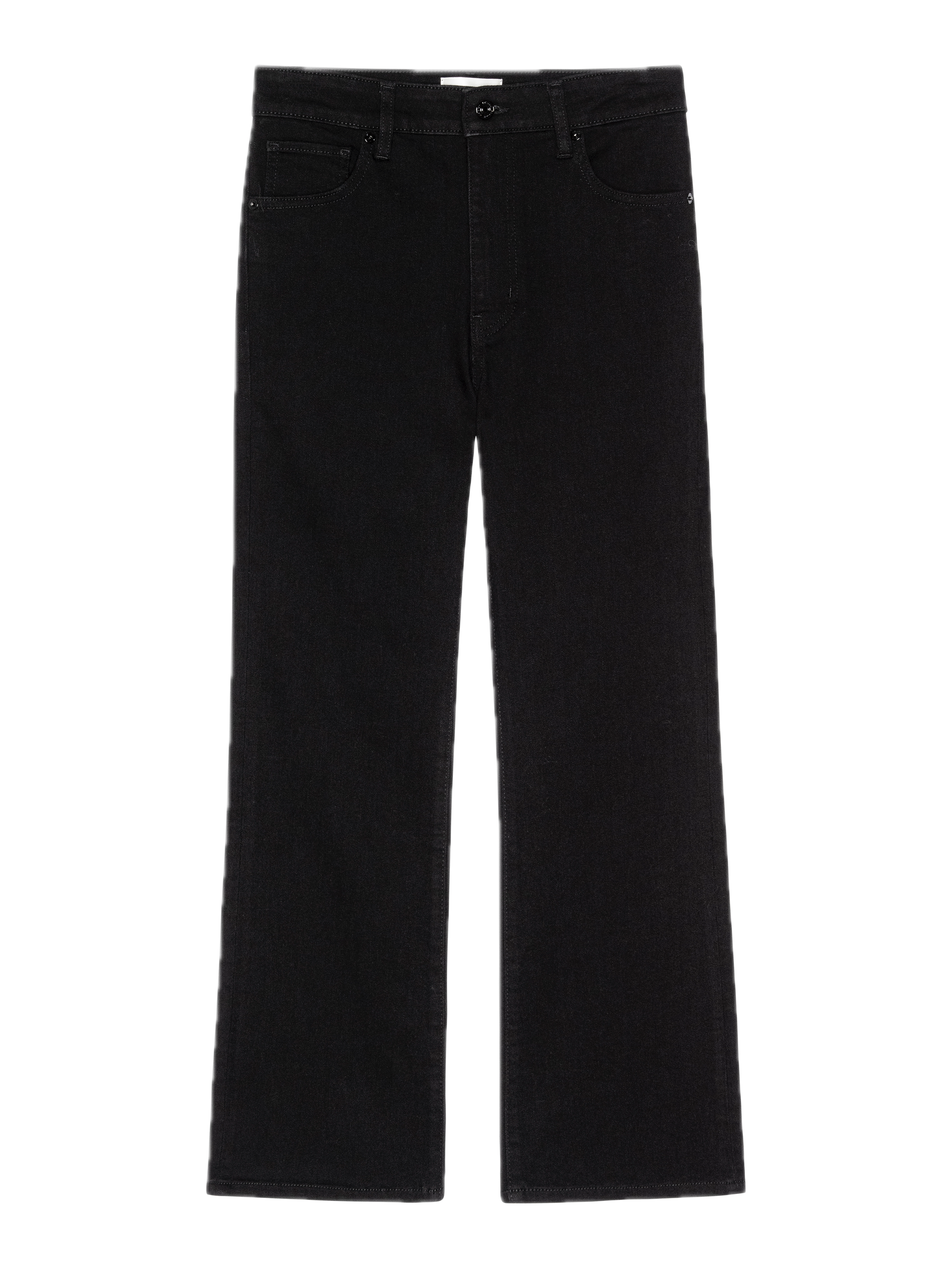 Frame Denim Reboot Crop in Black