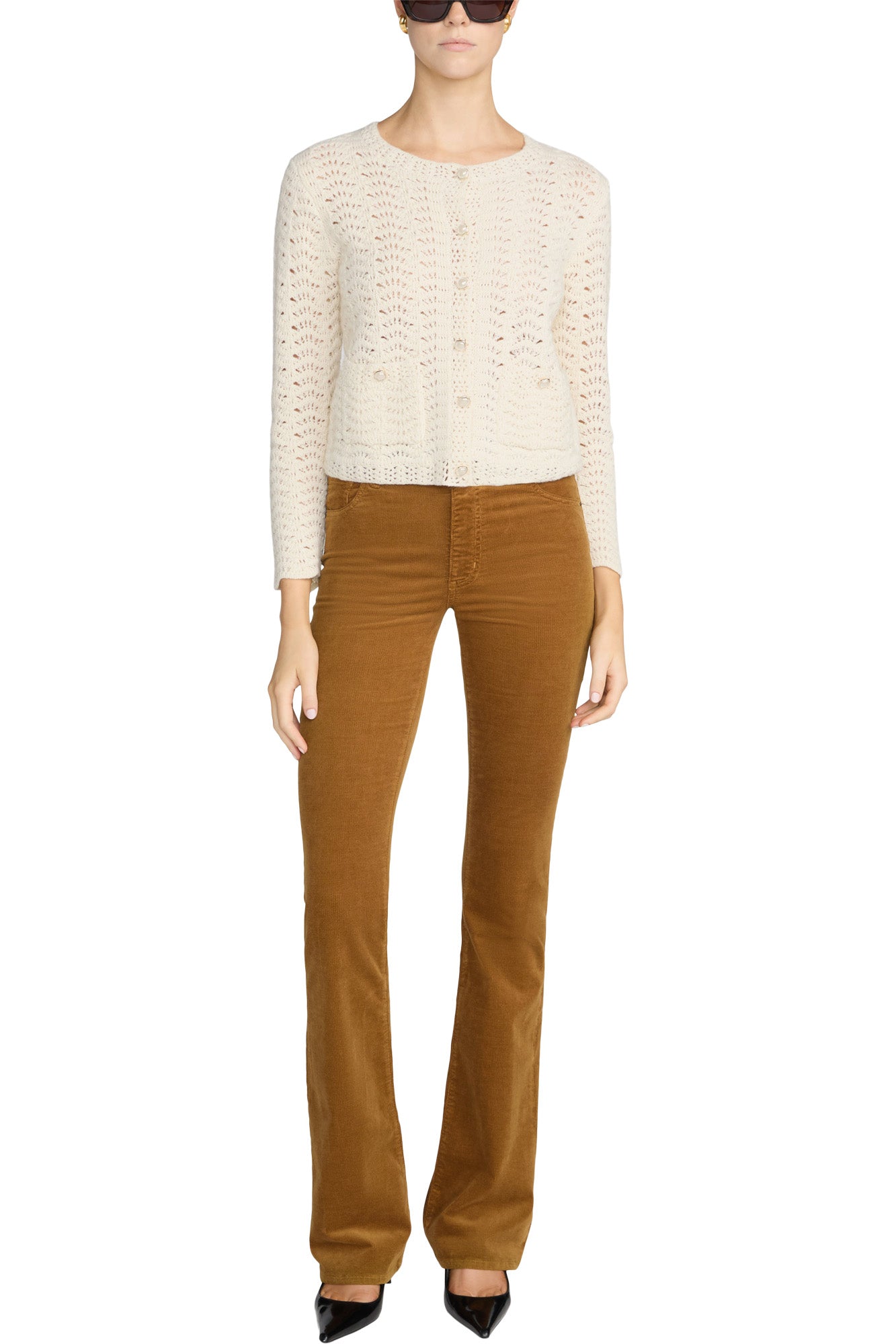 Frame Denim The Corduroy Reboot in Bronze