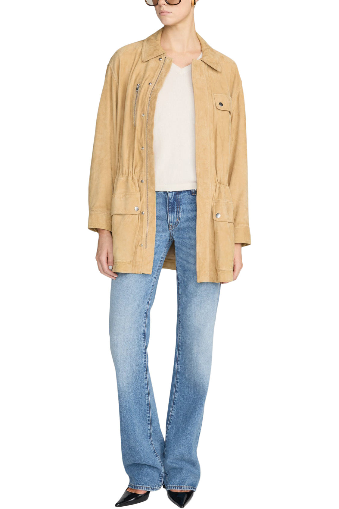 Frame Denim The Off Duty Rodeo in Flutter