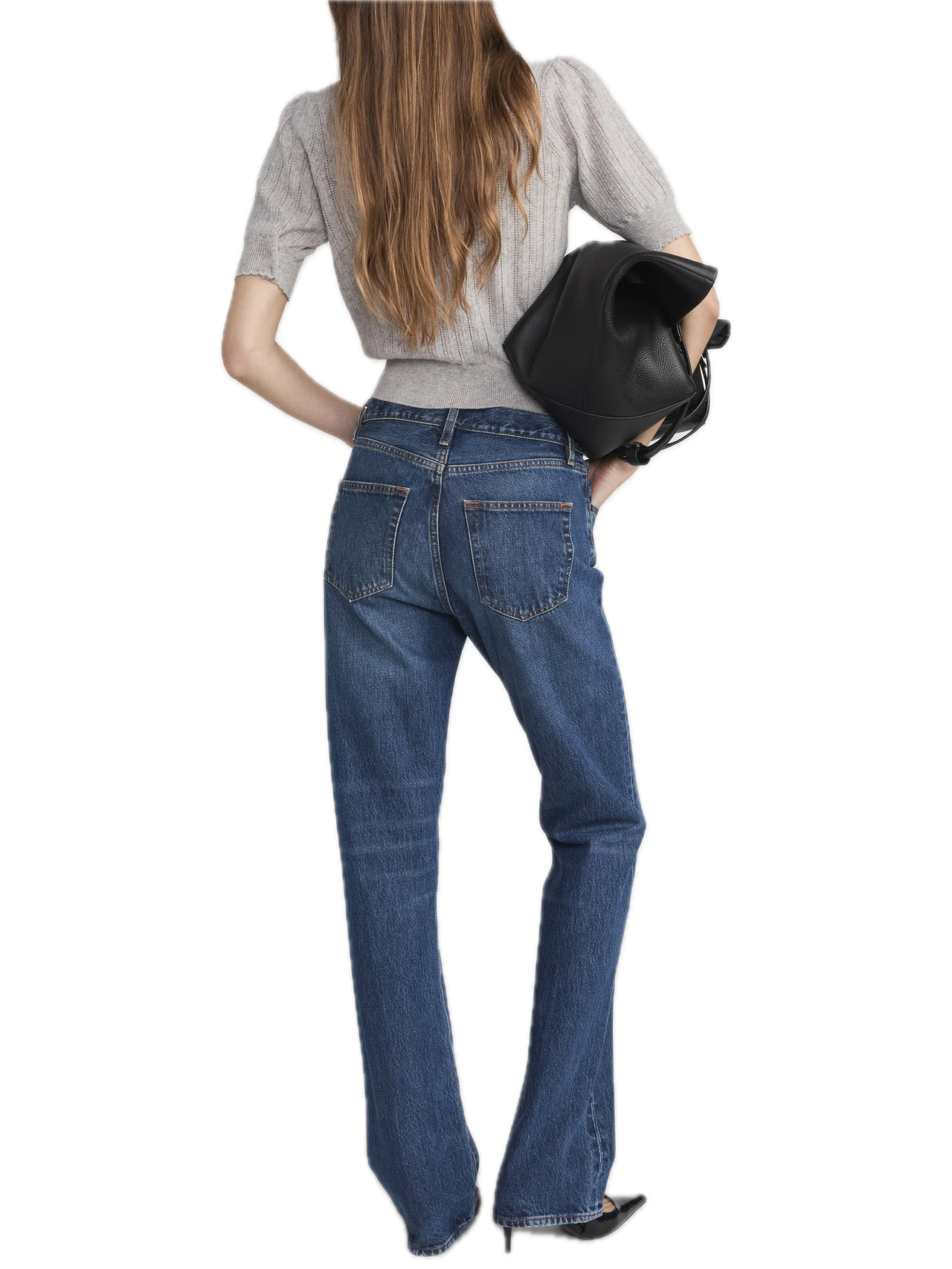 Frame Denim Vertical Denim in Logic