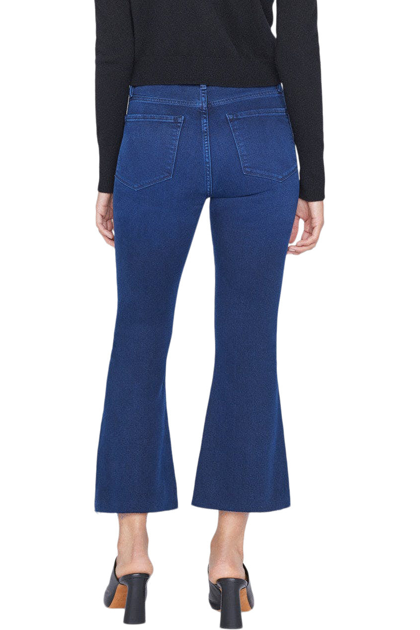 FRAME Le Crop Flare High-Rise Jeans