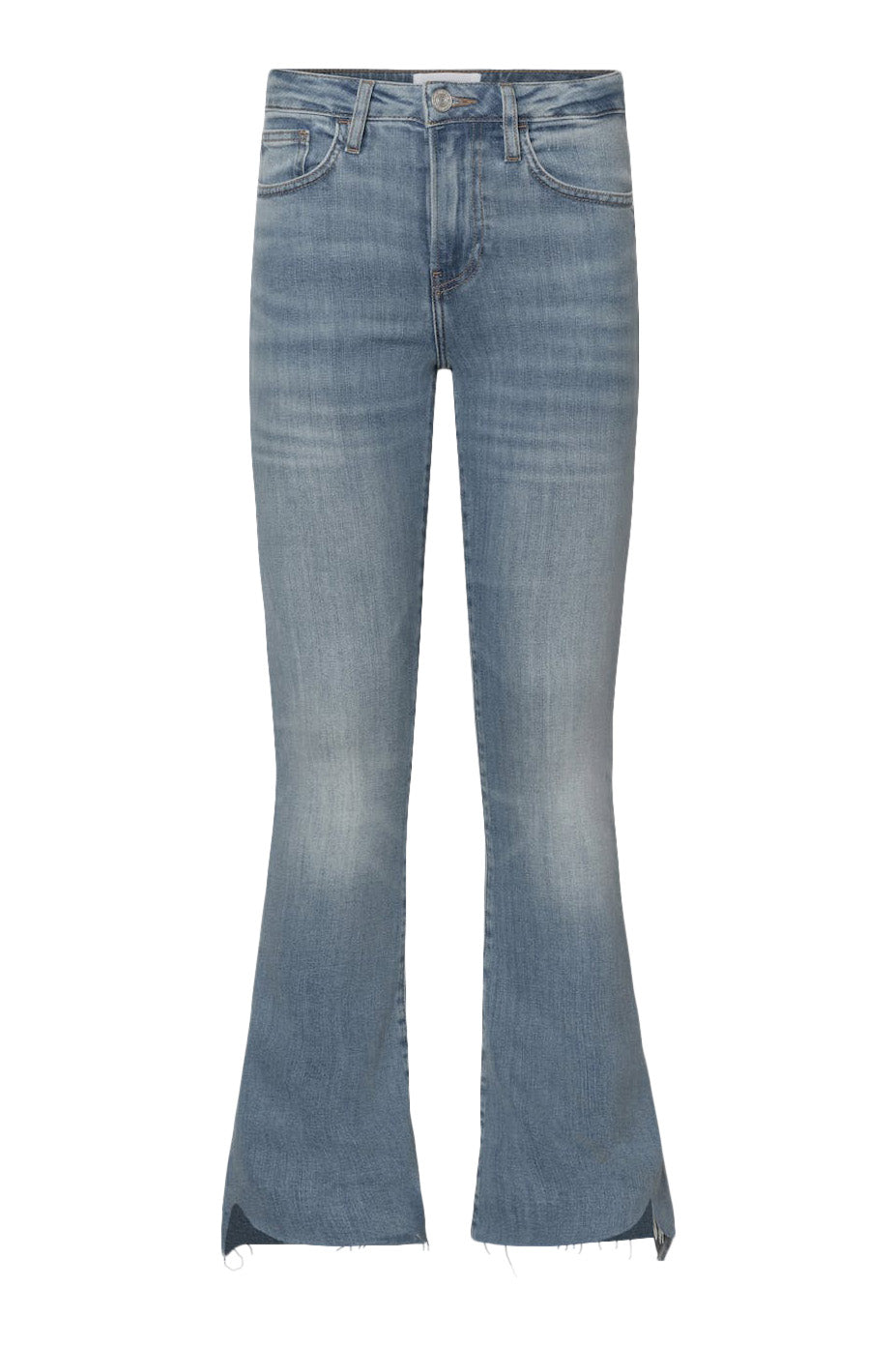 Frame Denim Le Crop Mini Boot Cascade
 in Wavey