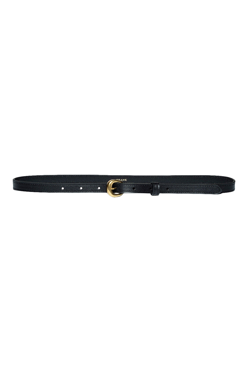 Frame Denim Petit Timeless Buckle Belt
in Noir