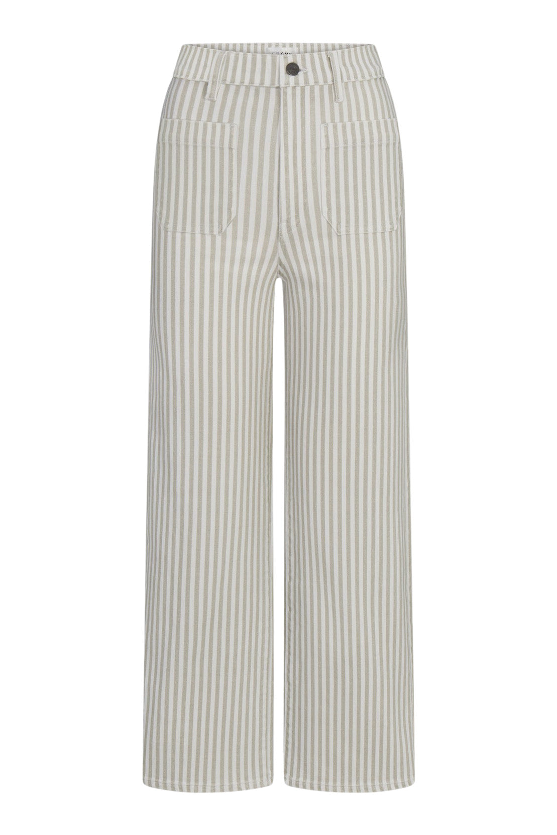 Frame Denim Anchor Pant in Flax Stripe