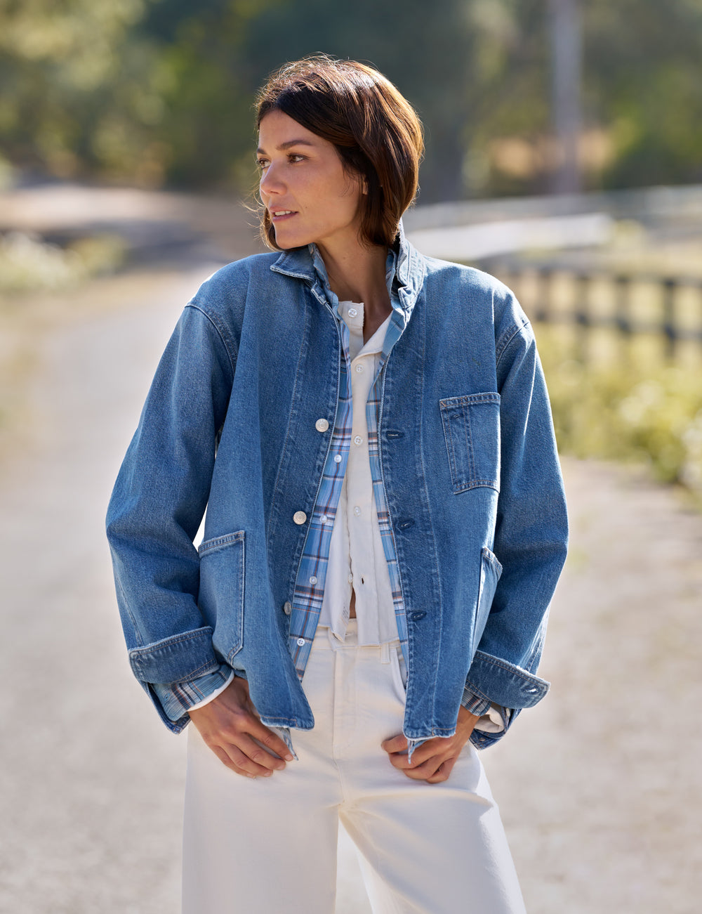 Frank & Eileen Bantry Denim Barn Jacket in 1978 Wash