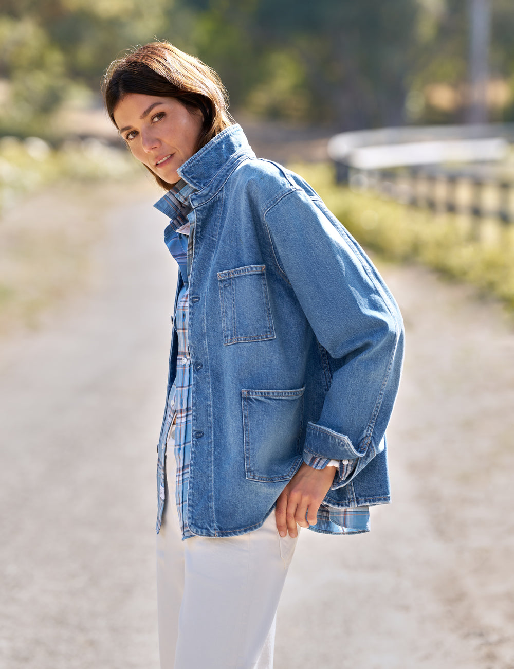 Frank & Eileen Bantry Denim Barn Jacket in 1978 Wash