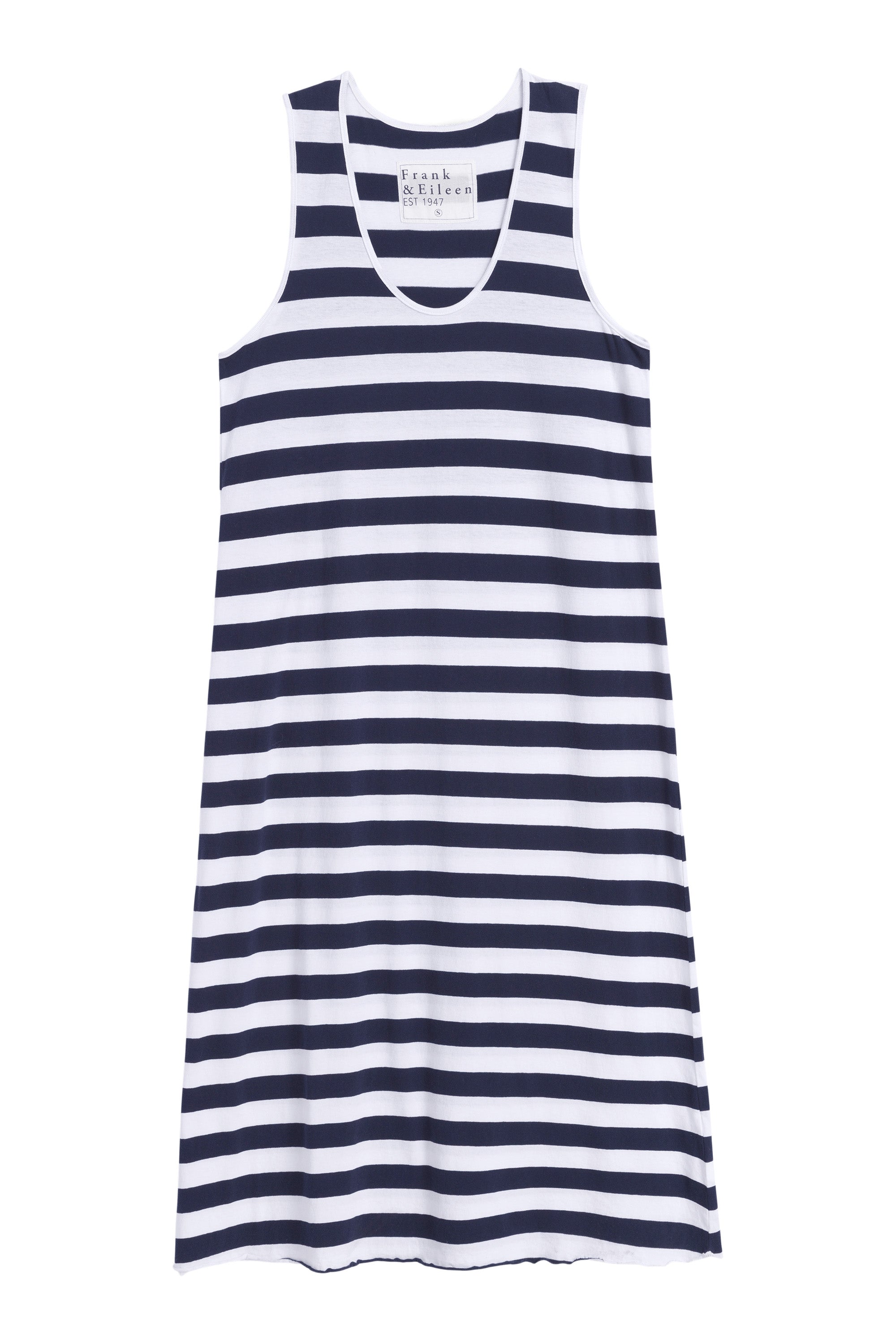 Frank & Eileen Dylan Scoop Neck Tank Dress in Nautical Stripe