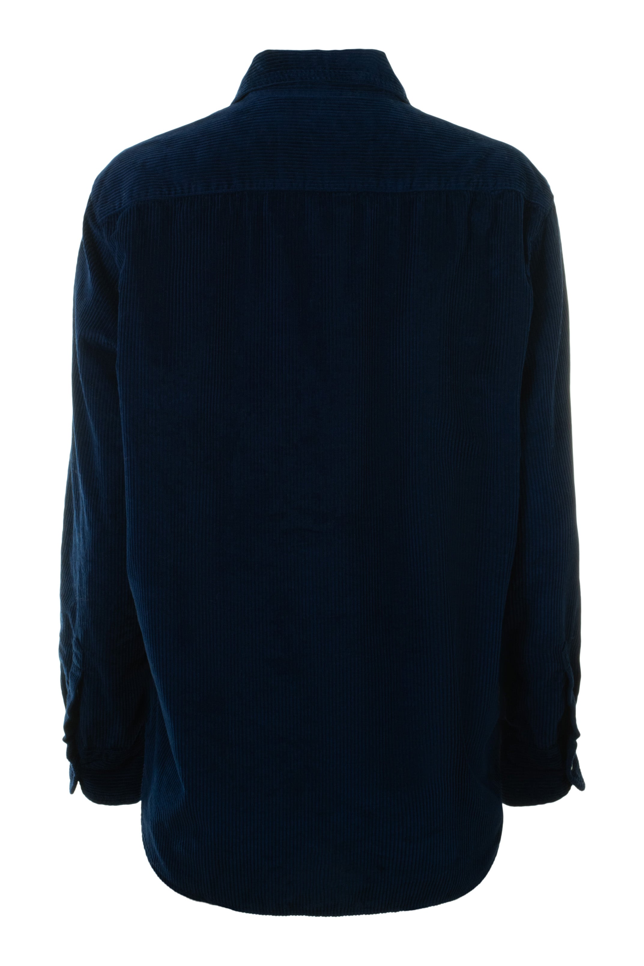 Frank & Eileen Eileen Relaxed Button-Up Shirt in Washed Navy Corduroy