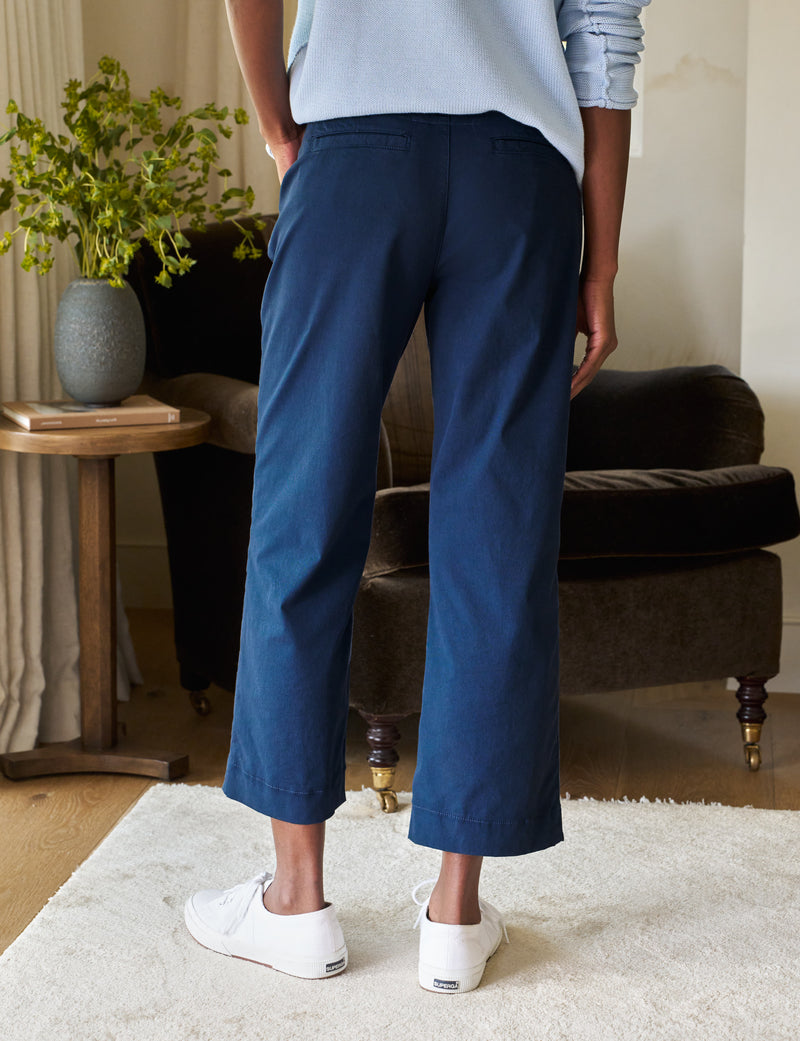 Frank & Eileen Westport Italian Chino in Navy
