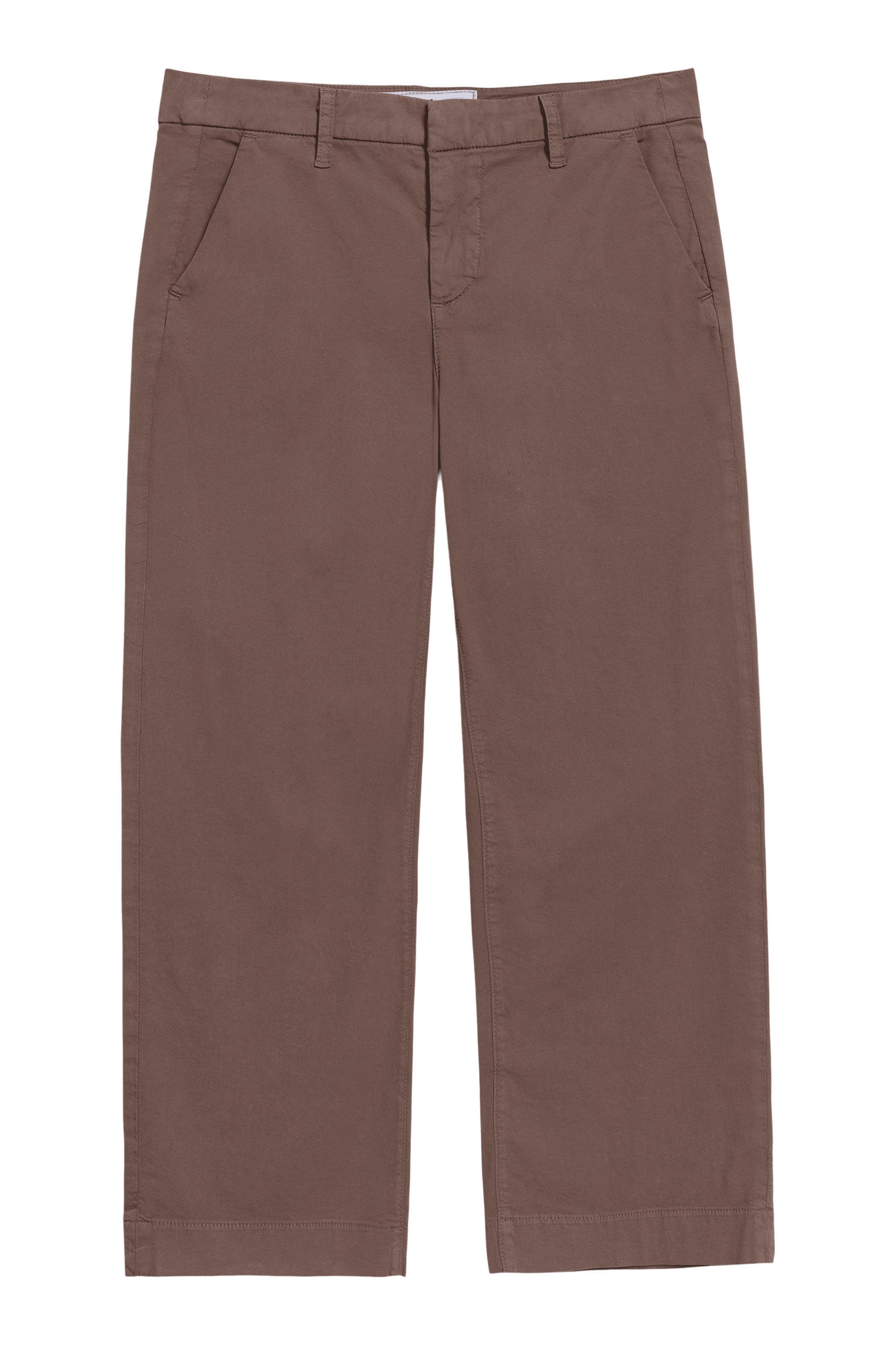 Frank & Eileen Westport Italian Wide Leg Pant in Pecan