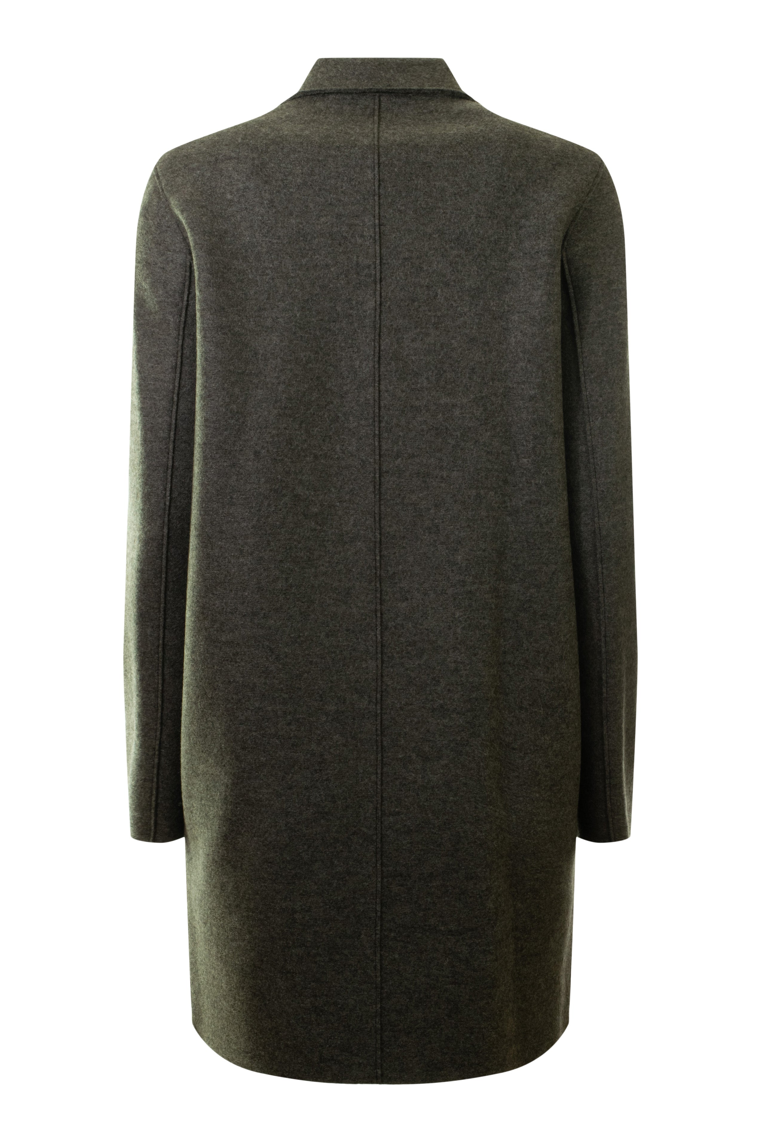 Harris Wharf London Pressed Wool Cocoon Coat