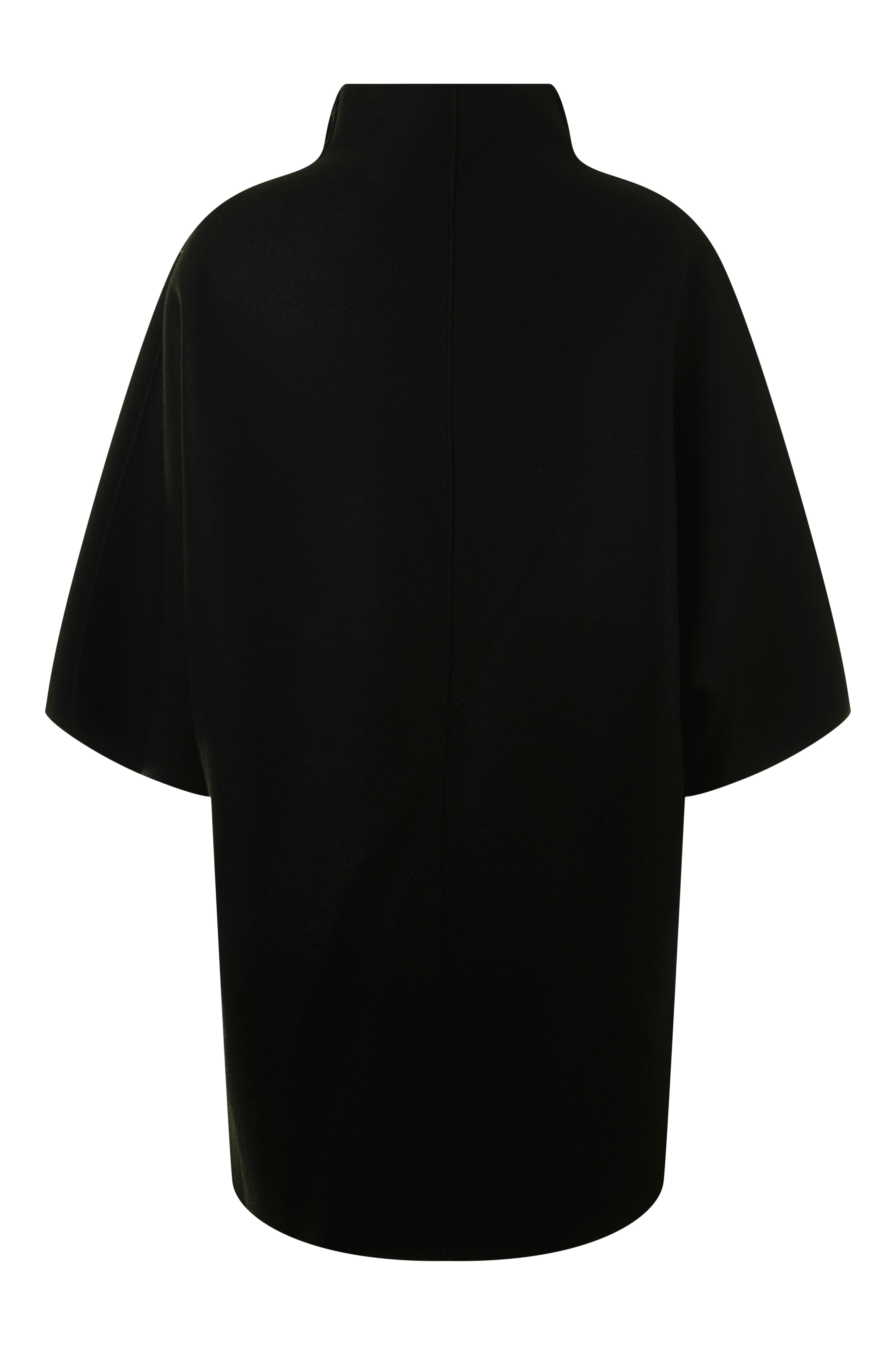 Harris Wharf London Kimono Mantle Pressed Wool