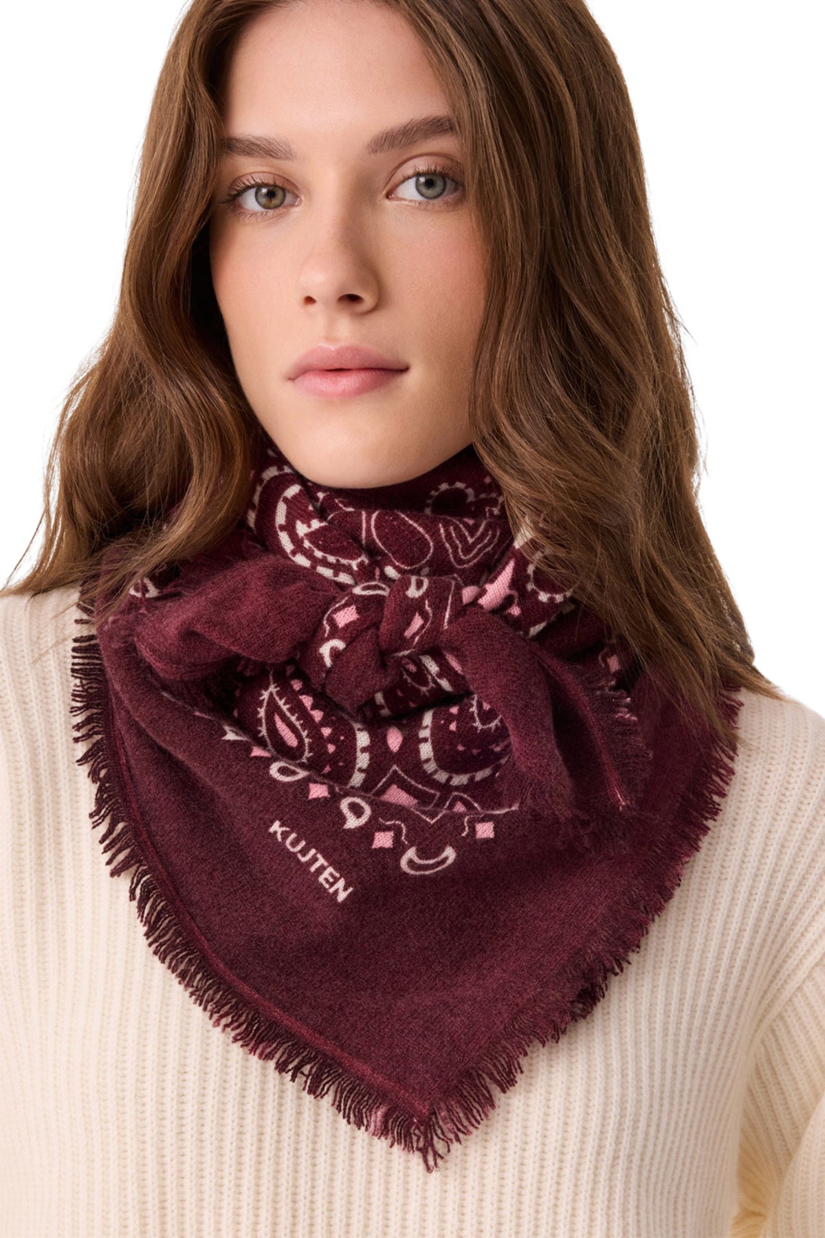 Kujten Large Cashmere Bandana