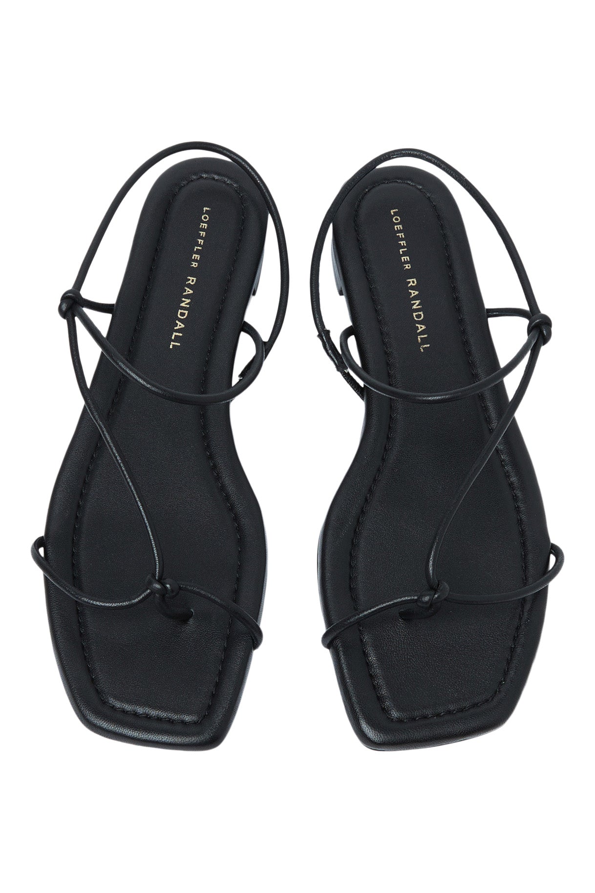 Loeffler Randall Eleanor Strappy Sandal in Black