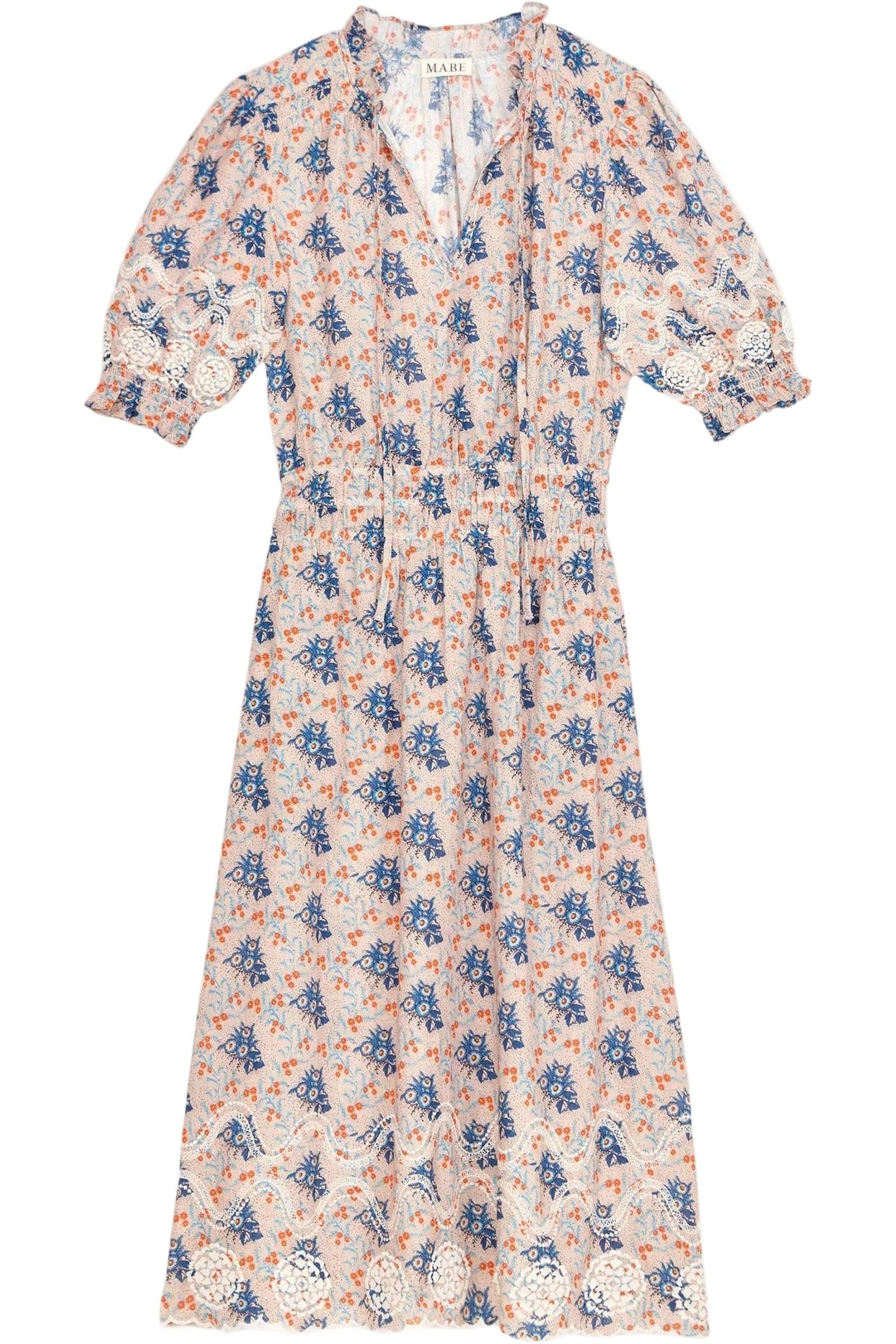 M.A.B.E Aster Printed Dress in Multi