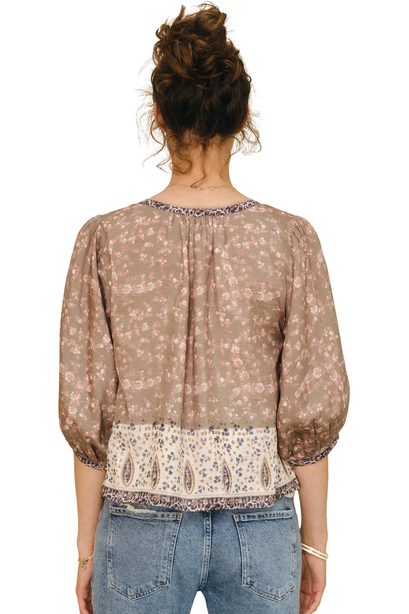 M.A.B.E Bani Print Jacket in Multi