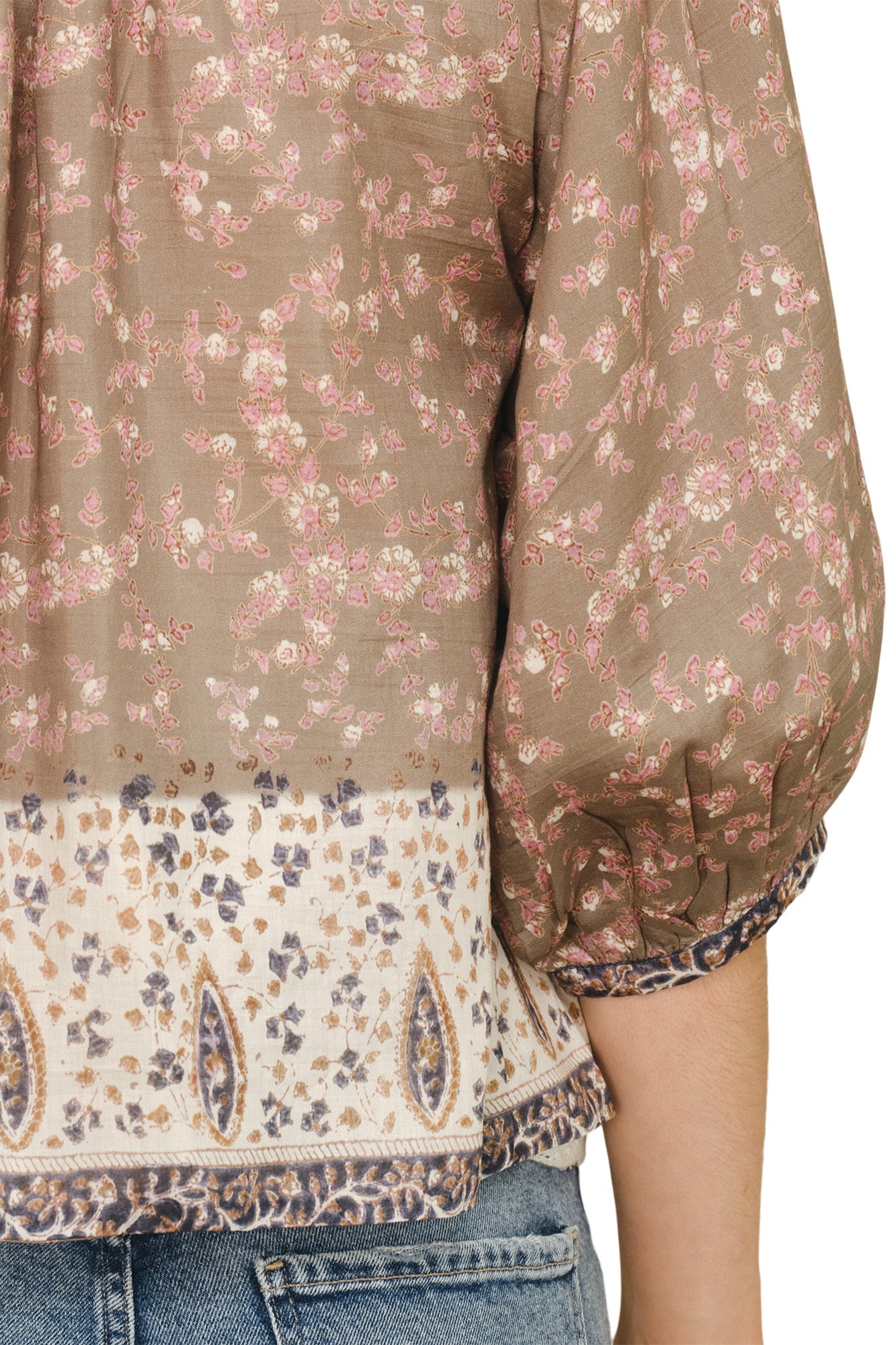 M.A.B.E Bani Print Jacket in Multi