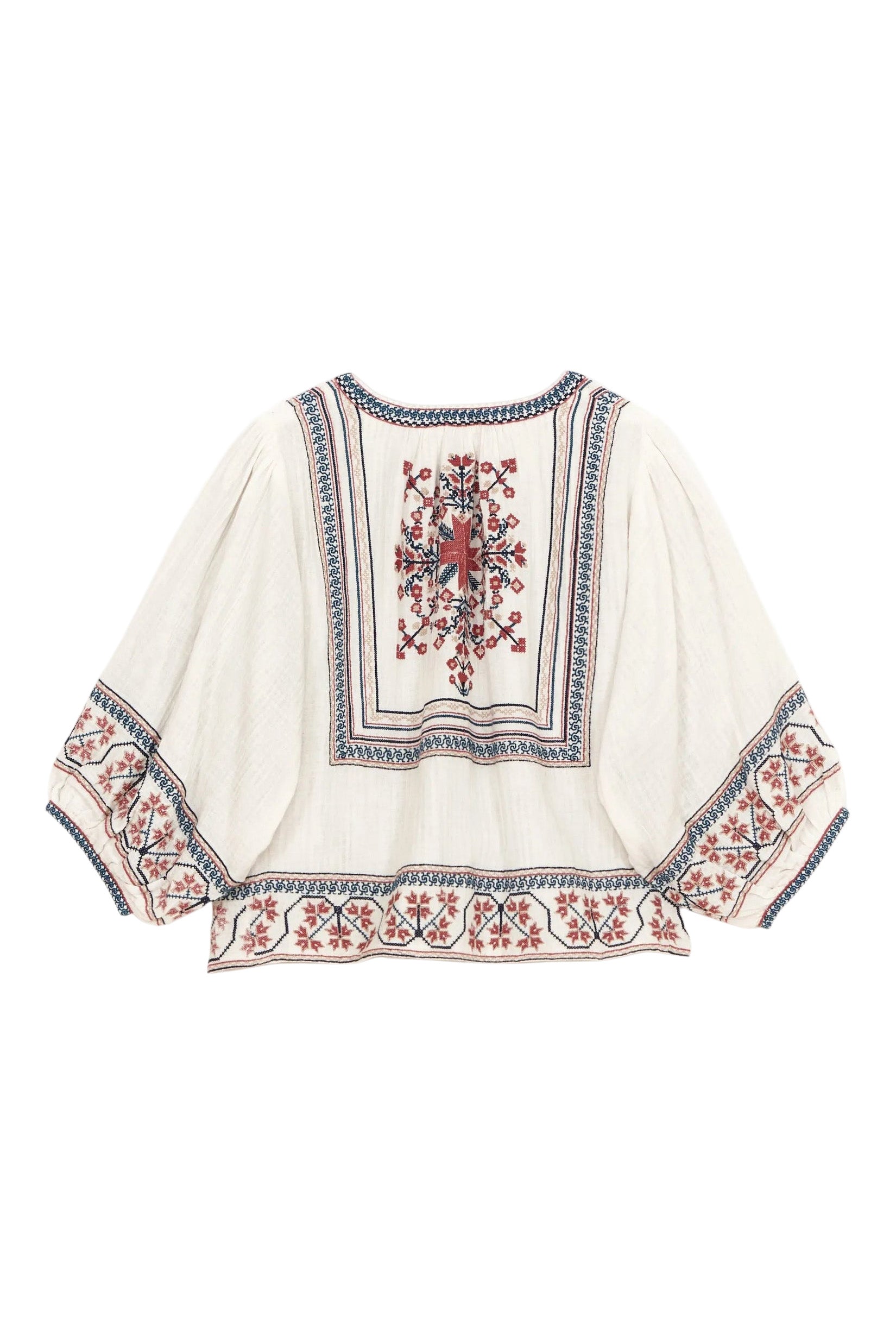 M.A.B.E Calista Jacket in Ecru-Multi