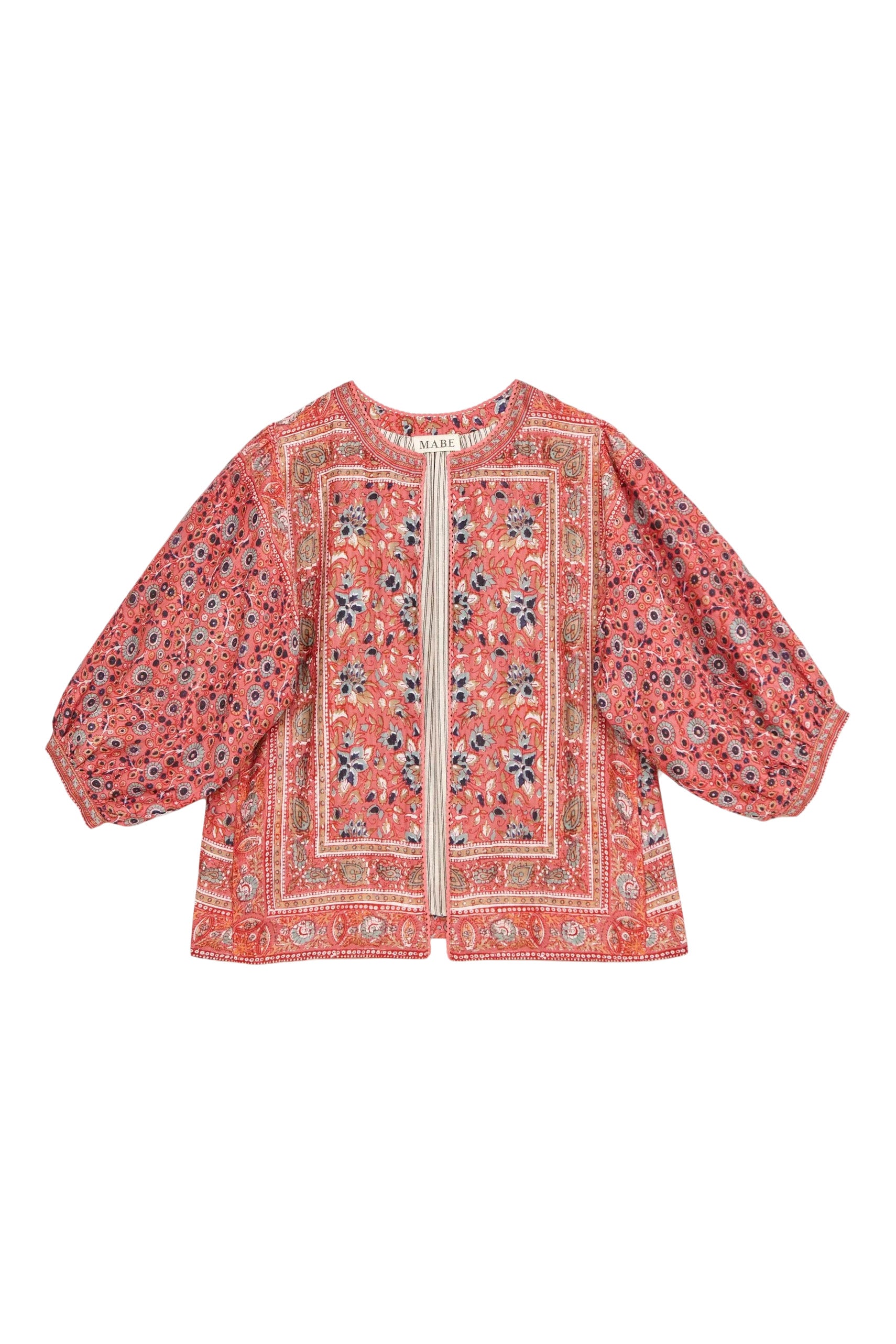 M.A.B.E Darla Jacket in Rose-Multi