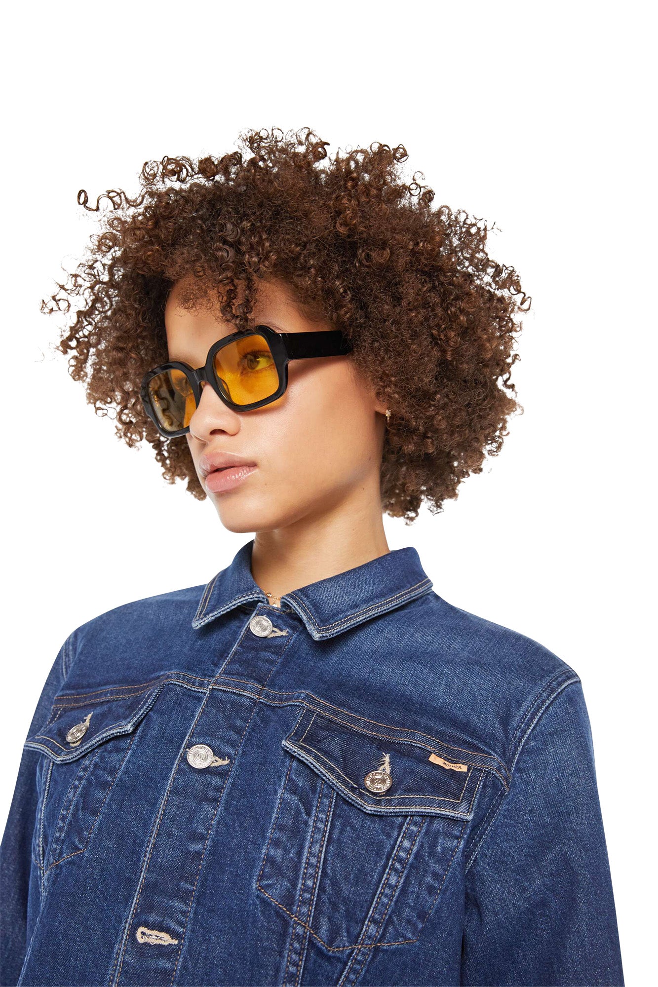 MOTHER Denim Bruiser Jacket in Perfectly Imperfect