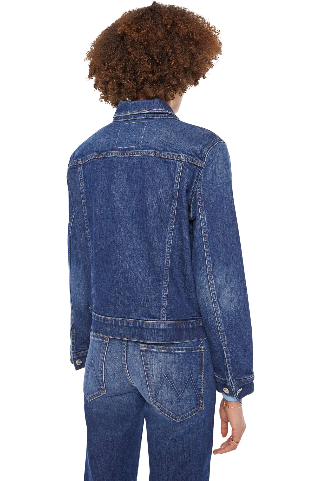 MOTHER Denim Bruiser Jacket in Perfectly Imperfect