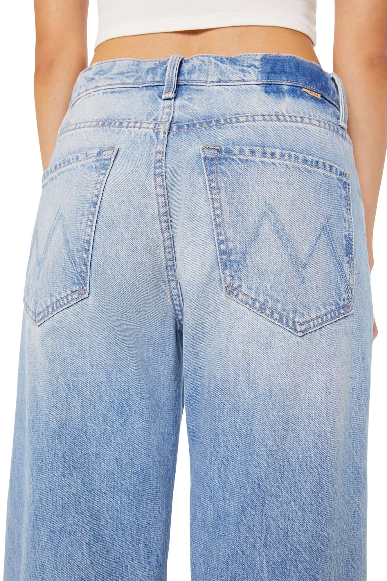 MOTHER Denim Dodger Sneak in Floral Frenzy