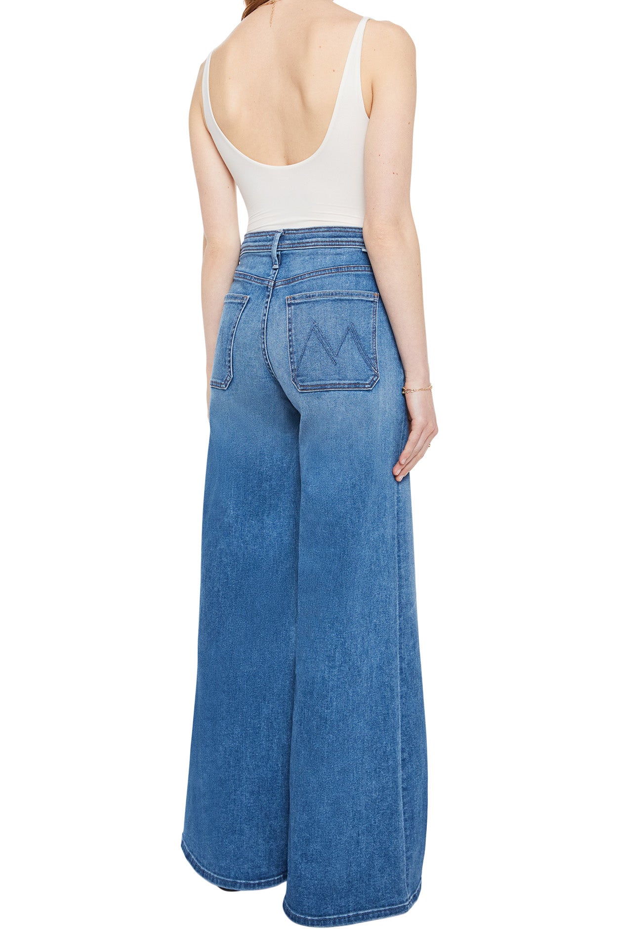 MOTHER Denim Drawn Undercover Prep Sneak in Fuzzy Wuzzy was a Bear