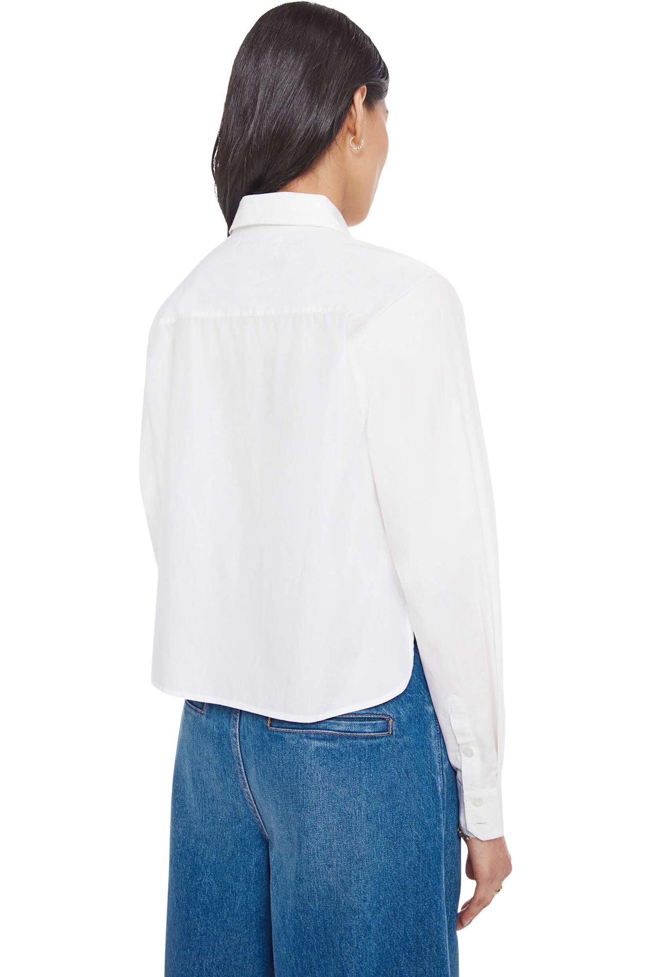 MOTHER Denim Honor Shirt in White