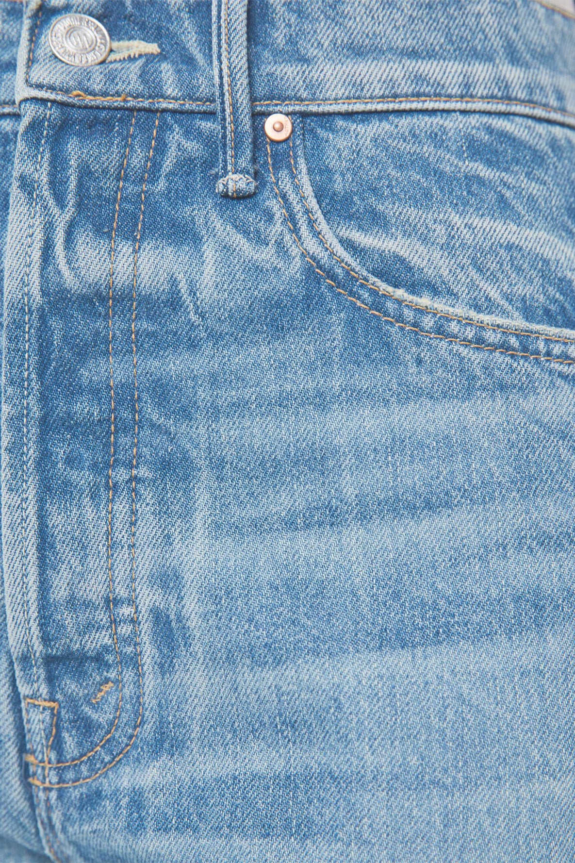 MOTHER Denim Lil Pipe-Dream Button Sneak in Folk Star