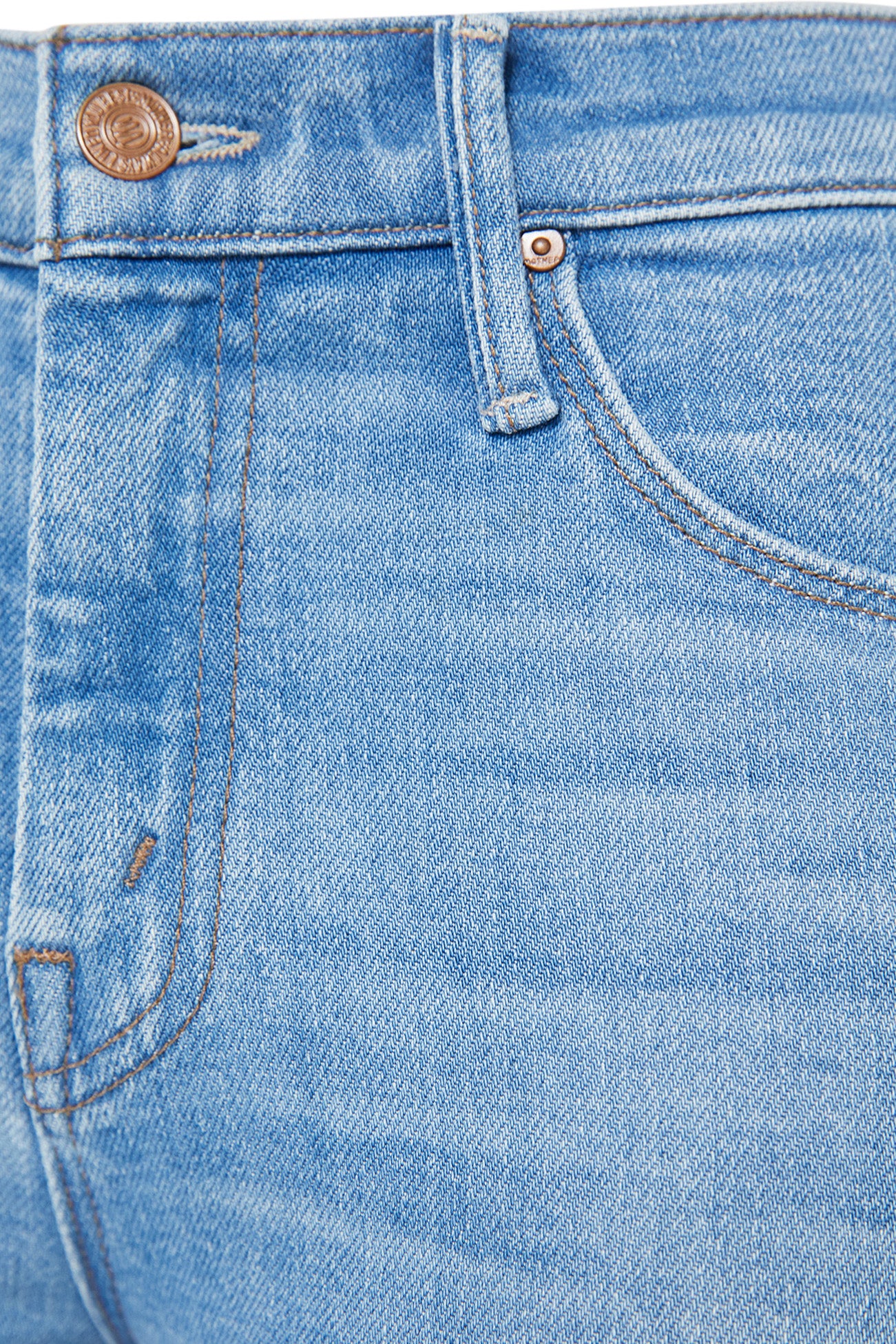 MOTHER Denim Lil Weekender Fray in Satisfy Your Cravings